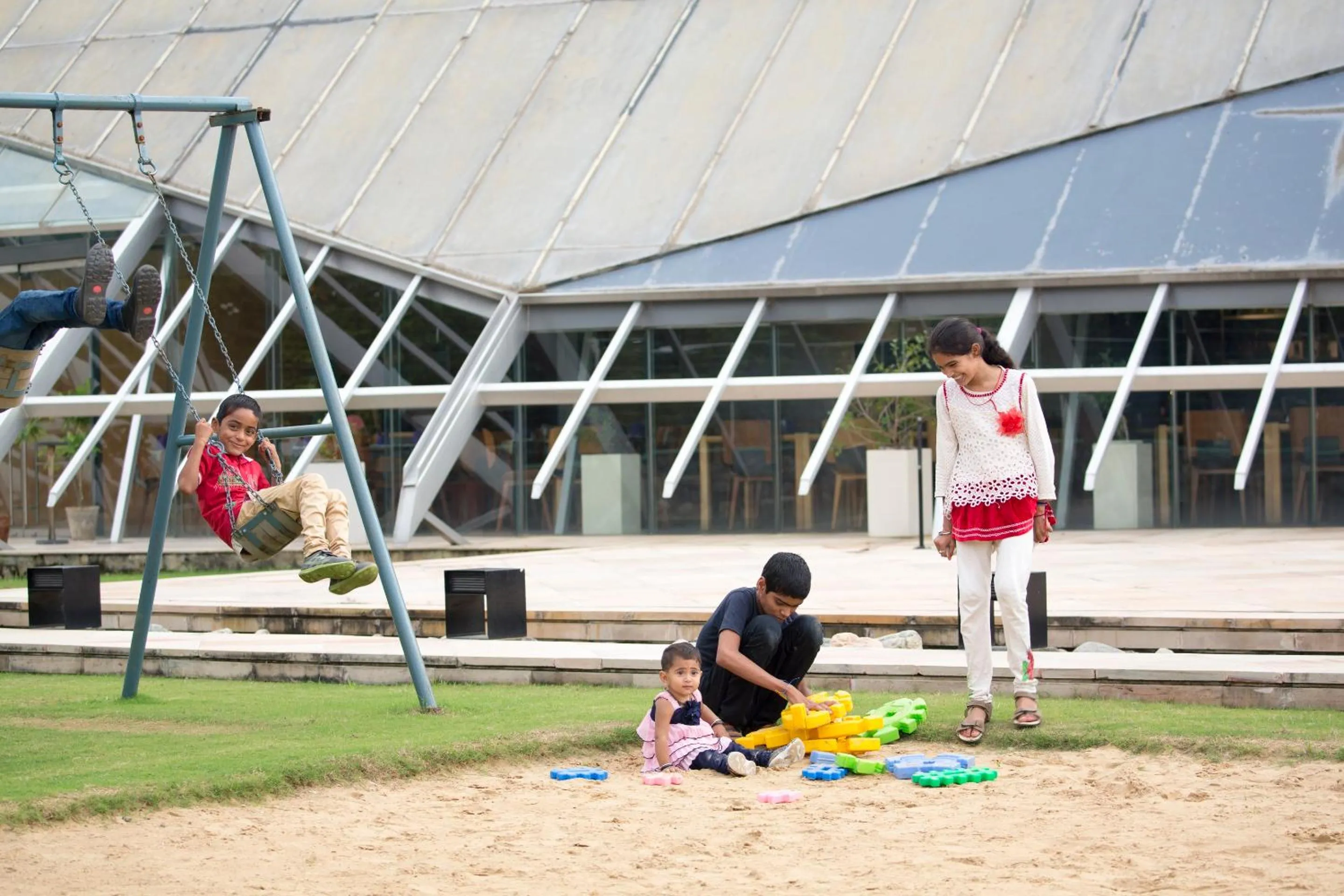 Children play ground in Mana Ranakpur