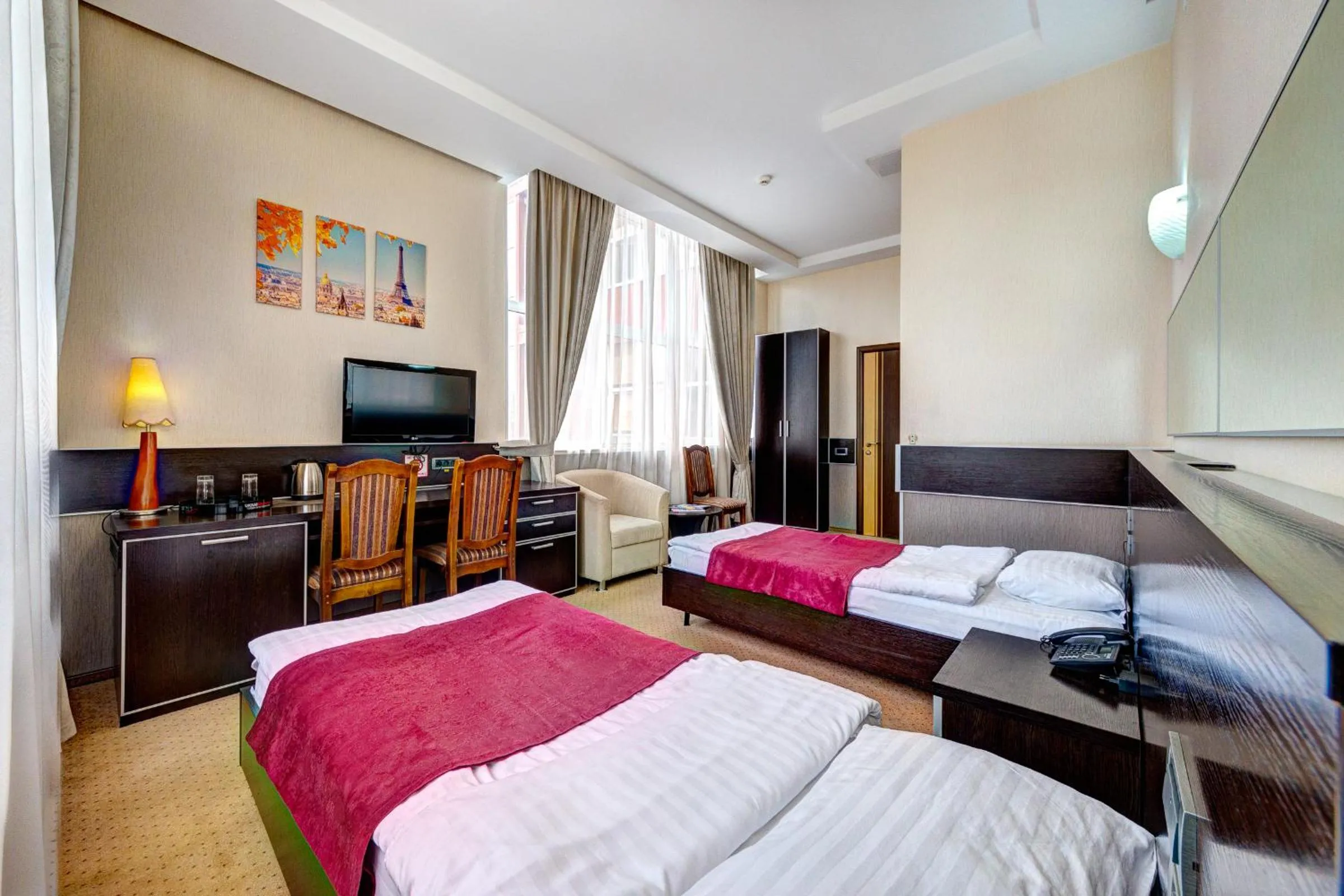 Bed in Terra Nova Sport&Spa Hotel