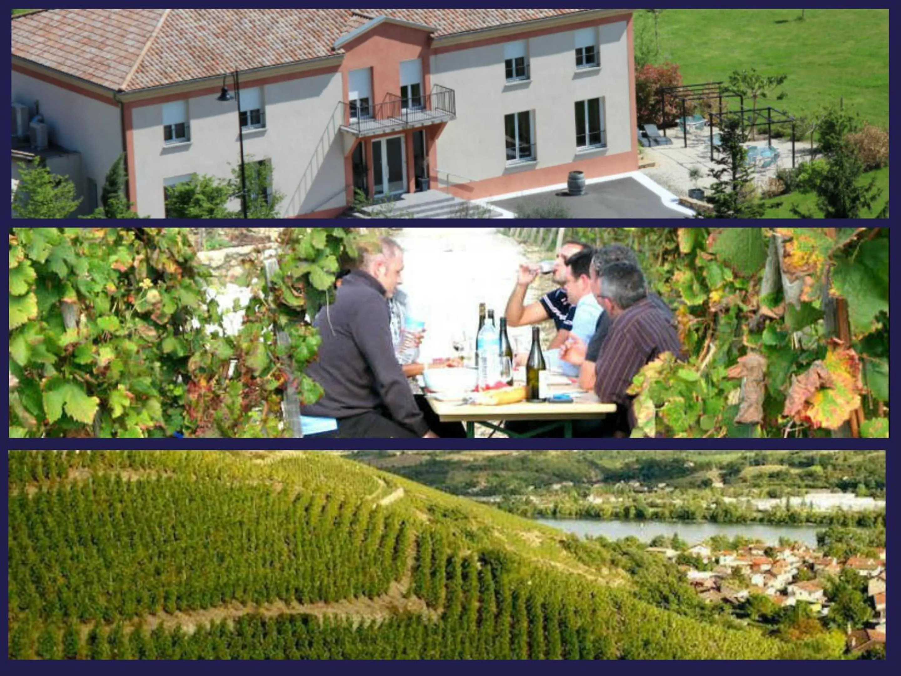 Hôtel Le Domaine des Vignes Ampuis Lyon Sud Vienne