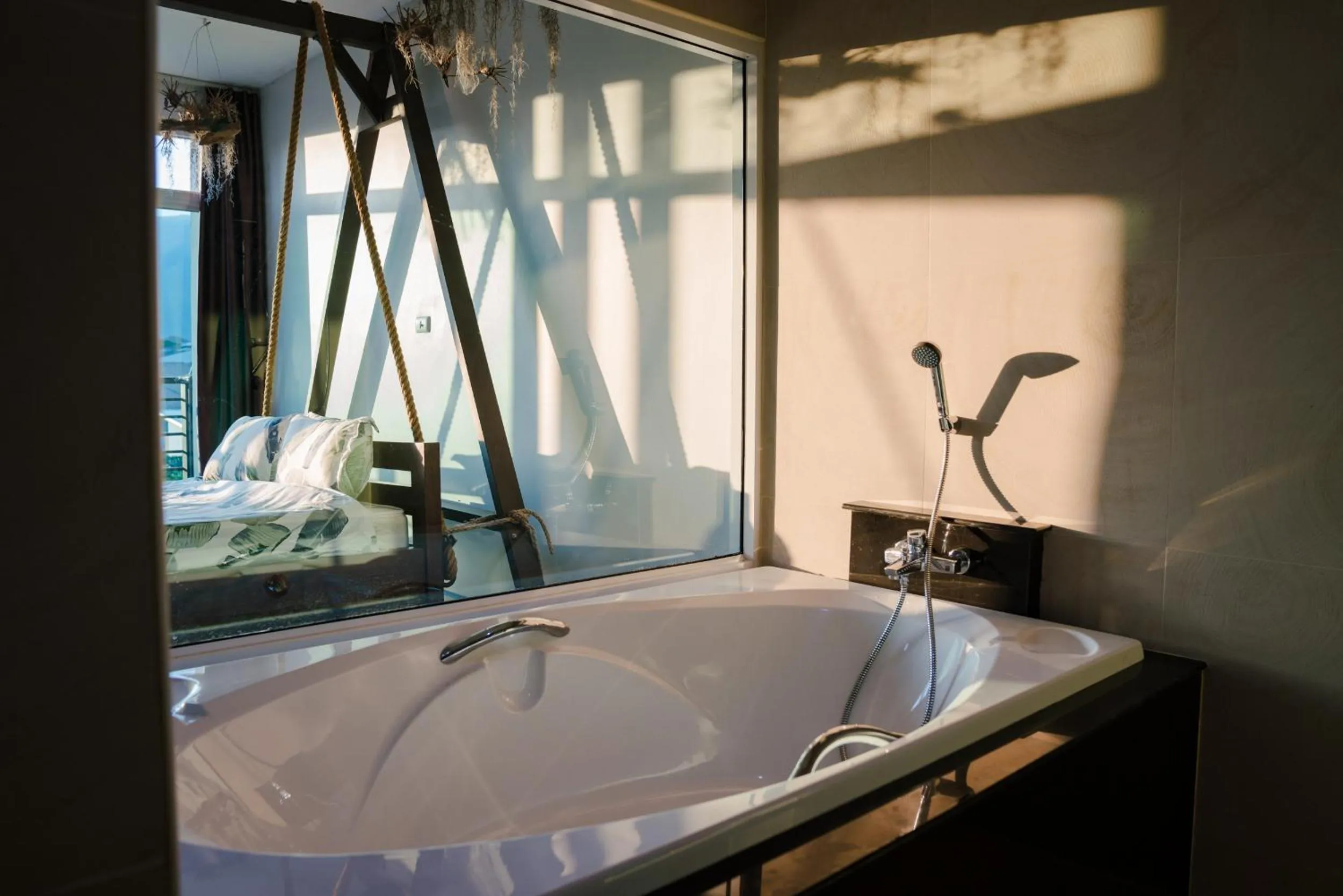 Bathroom in Arbor's house