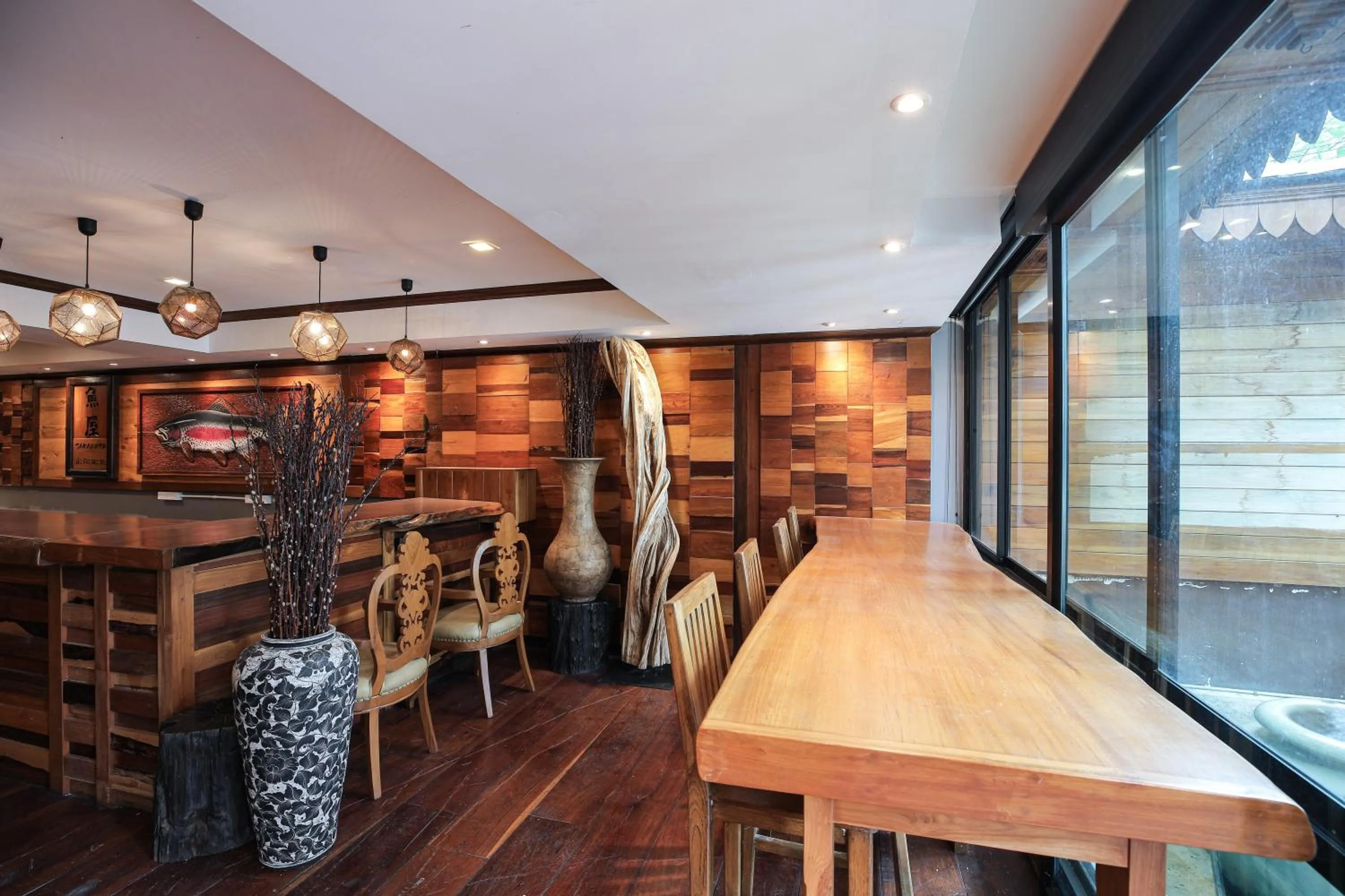 Seating area in Arbor's house