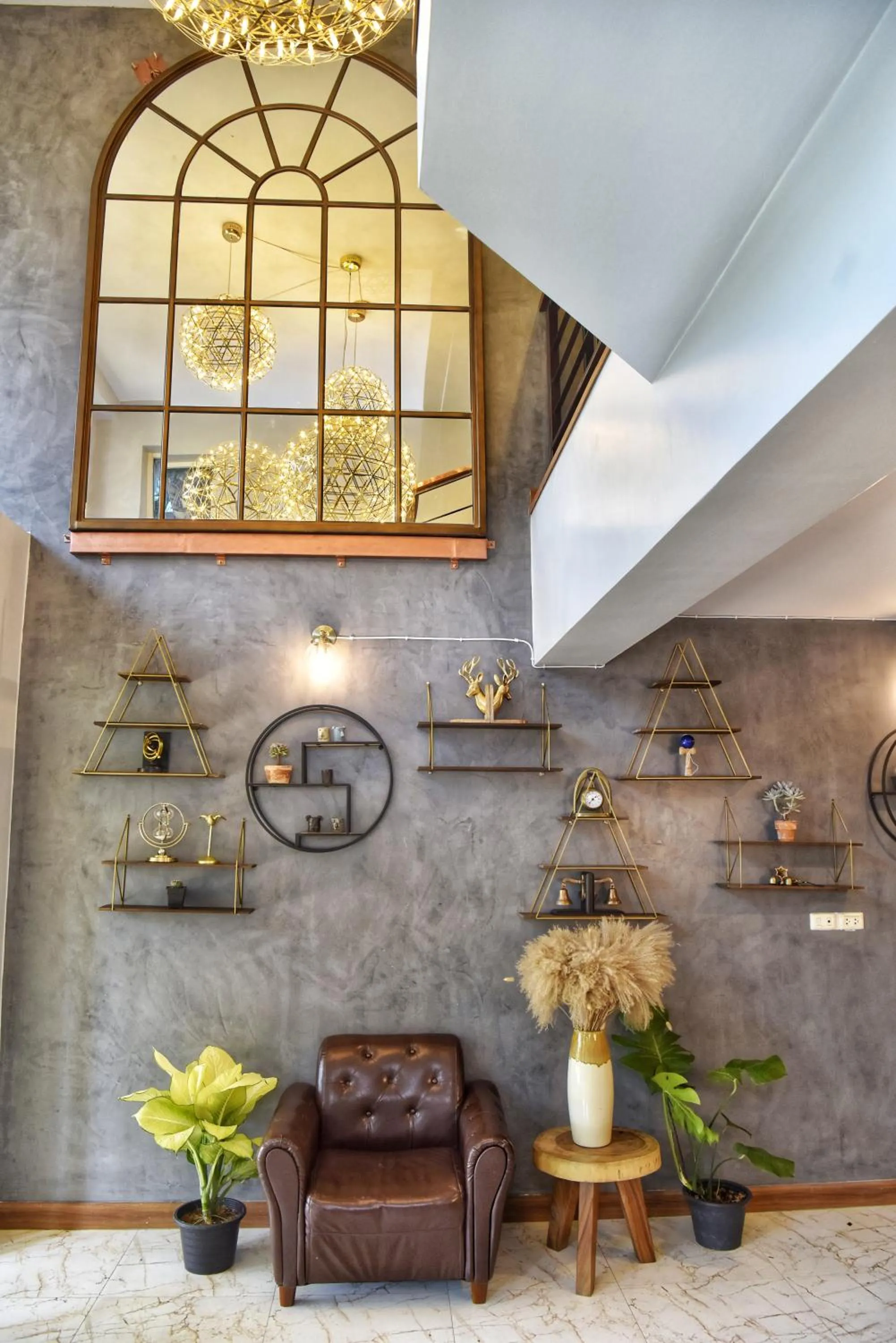 Living room in Arbor's house