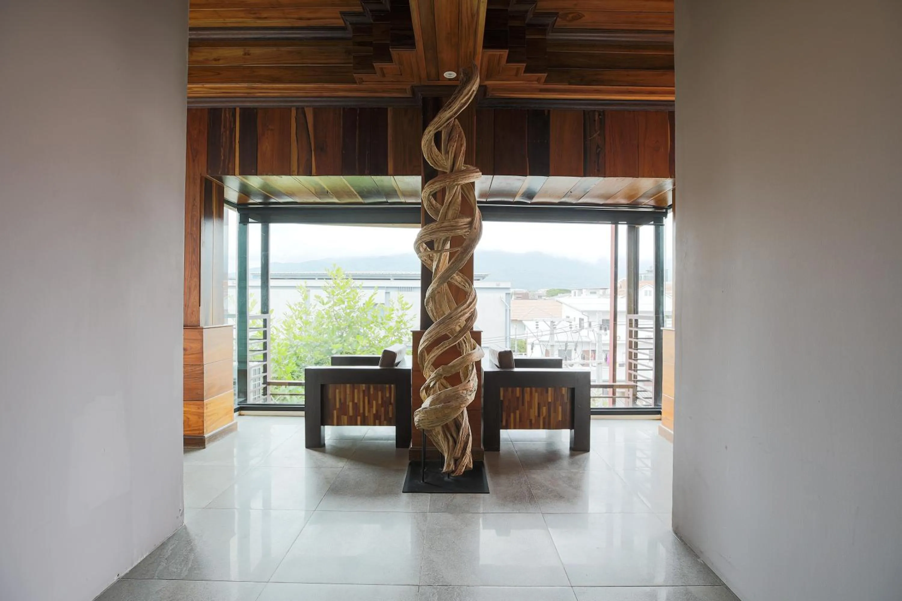 Seating area in Arbor's house