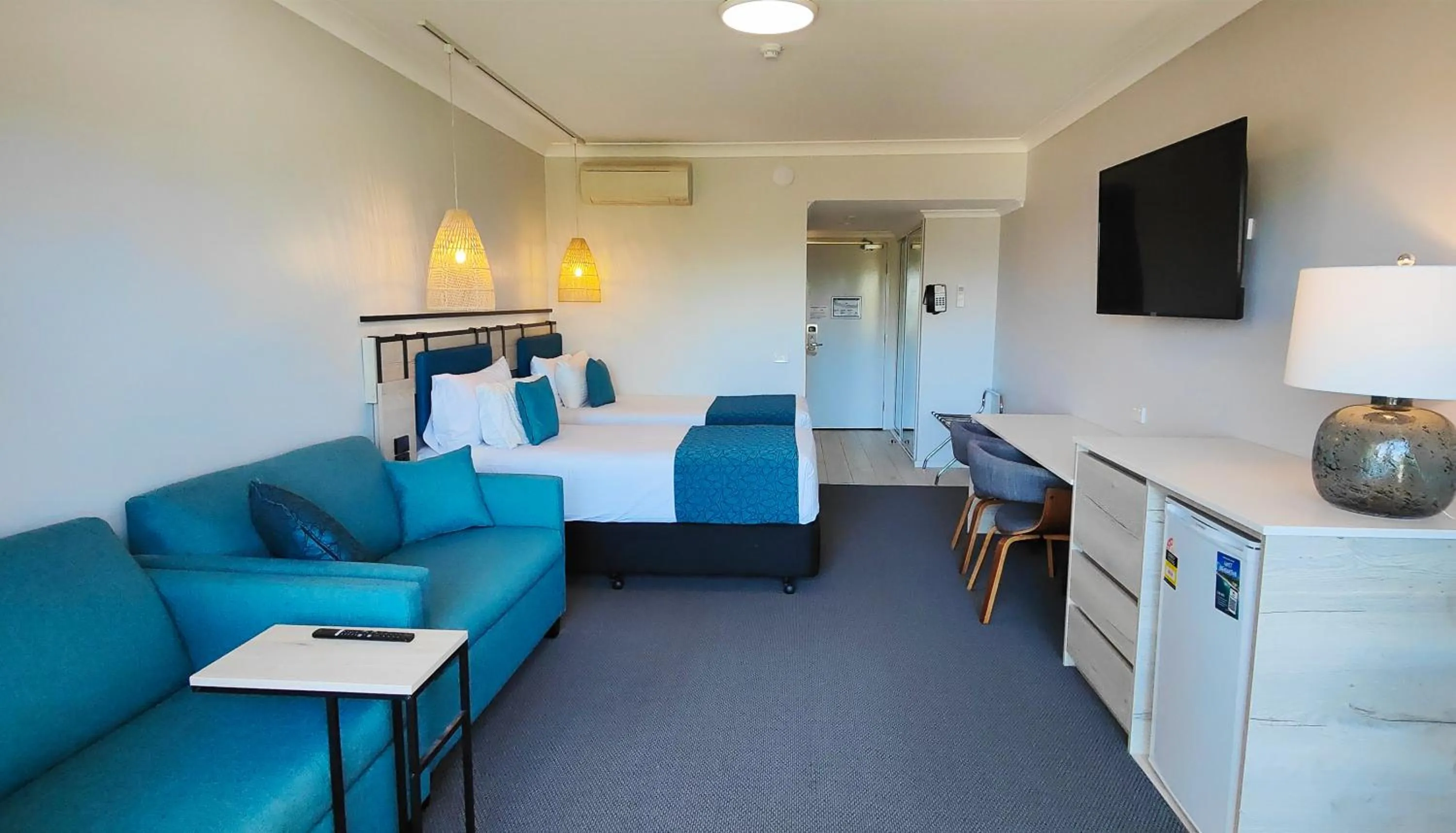 Bed in Tangalooma Island Resort