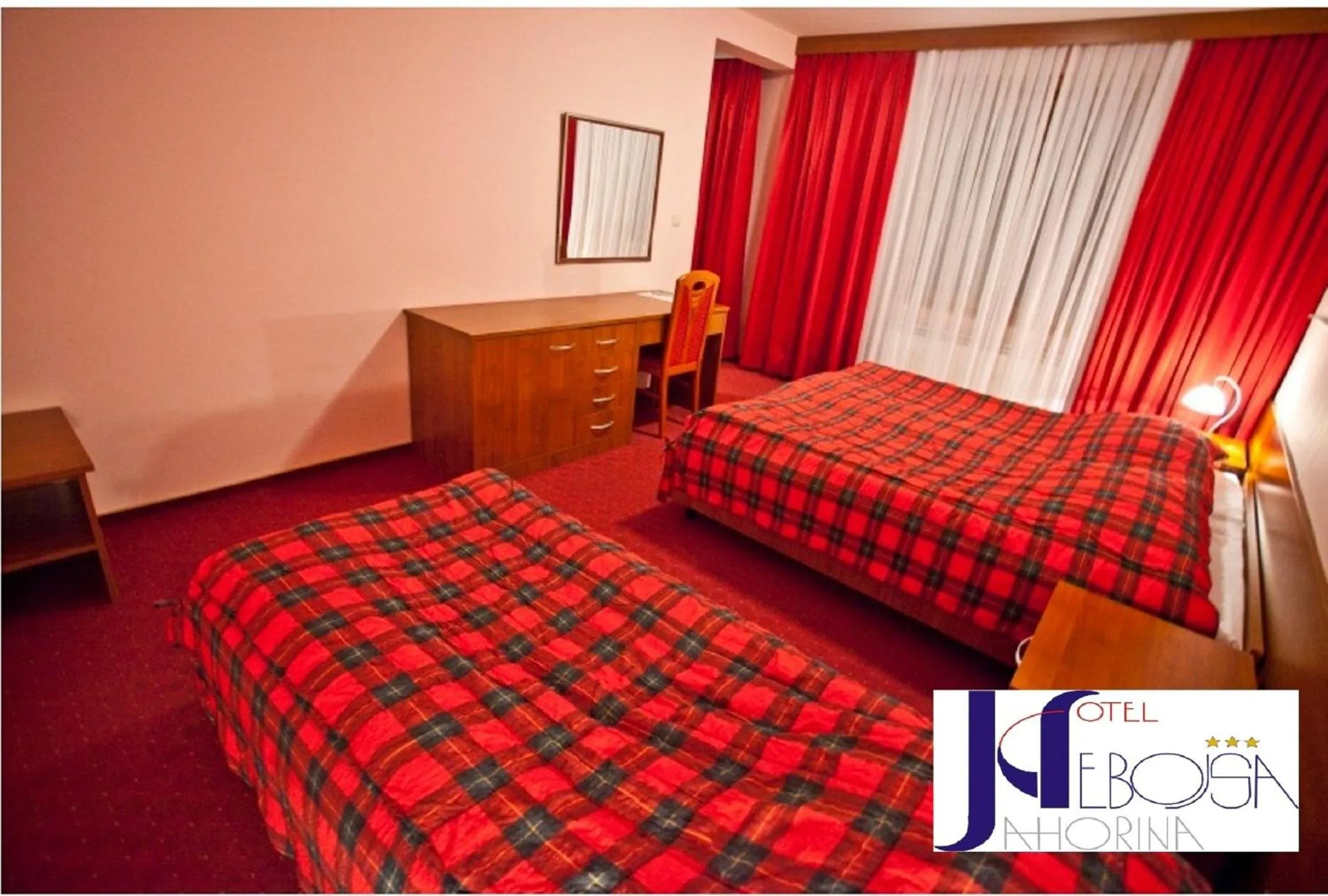 Bed in Hotel Nebojša Jahorina