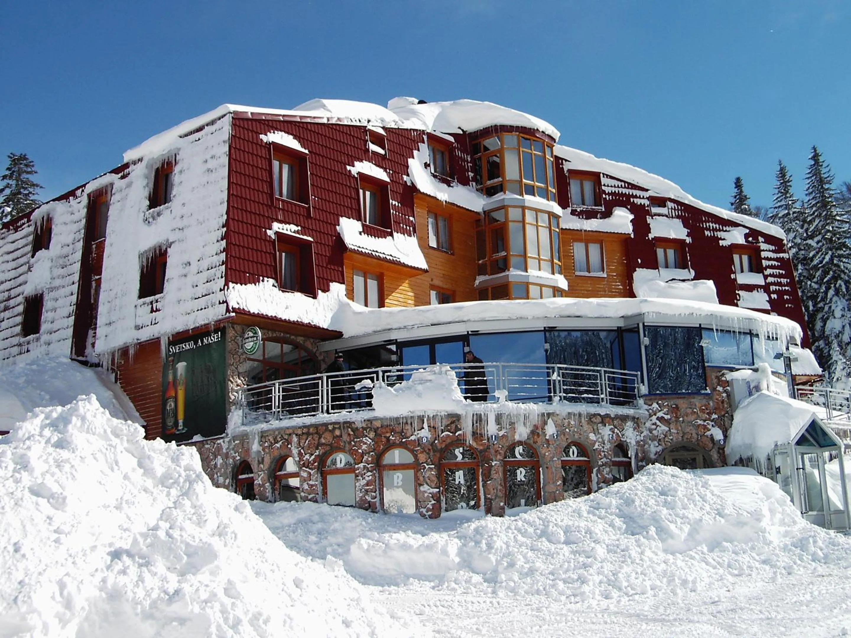 Facade/entrance in Hotel Nebojša Jahorina