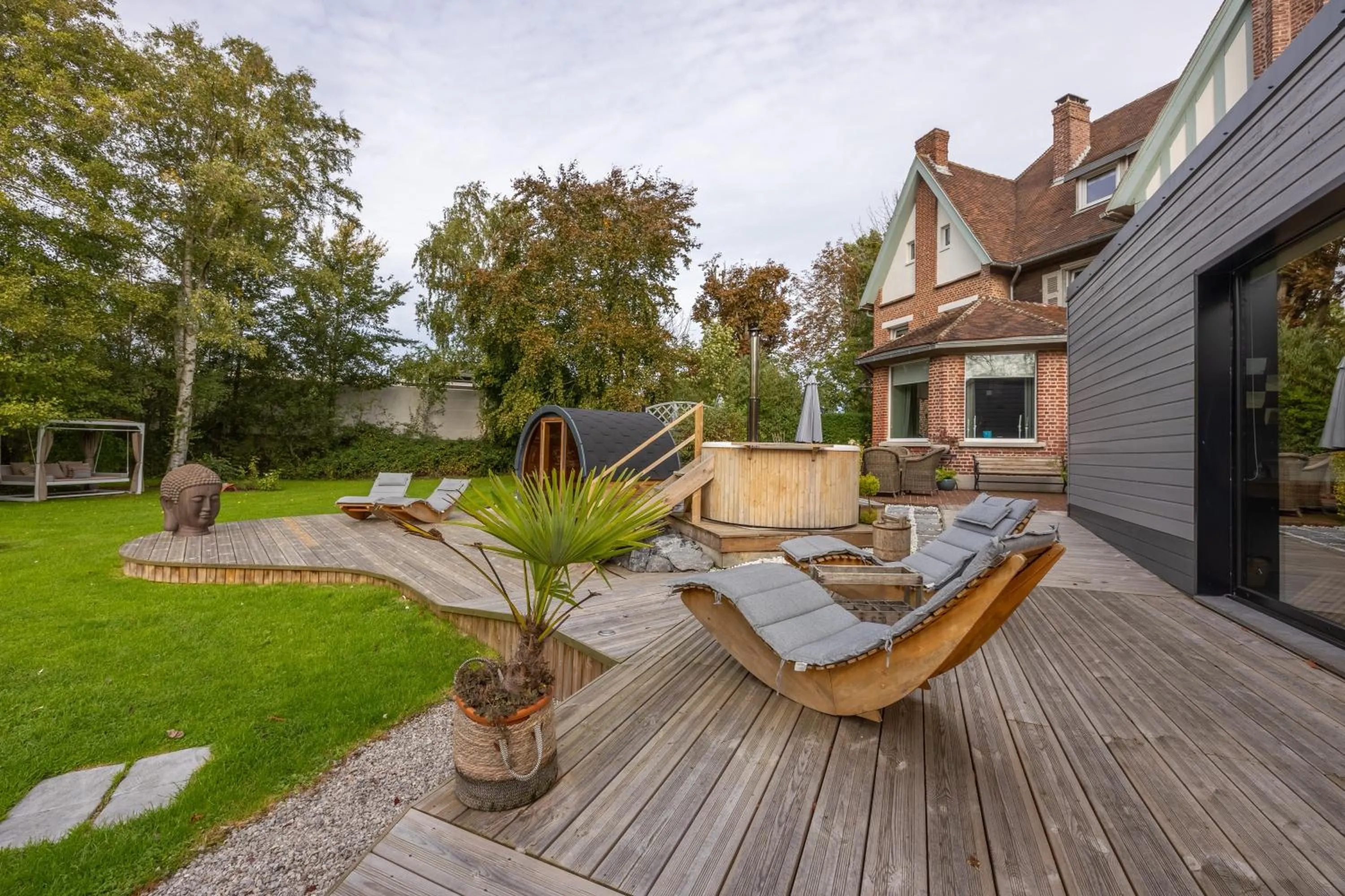 Balcony/Terrace in Au Petit Manoir
