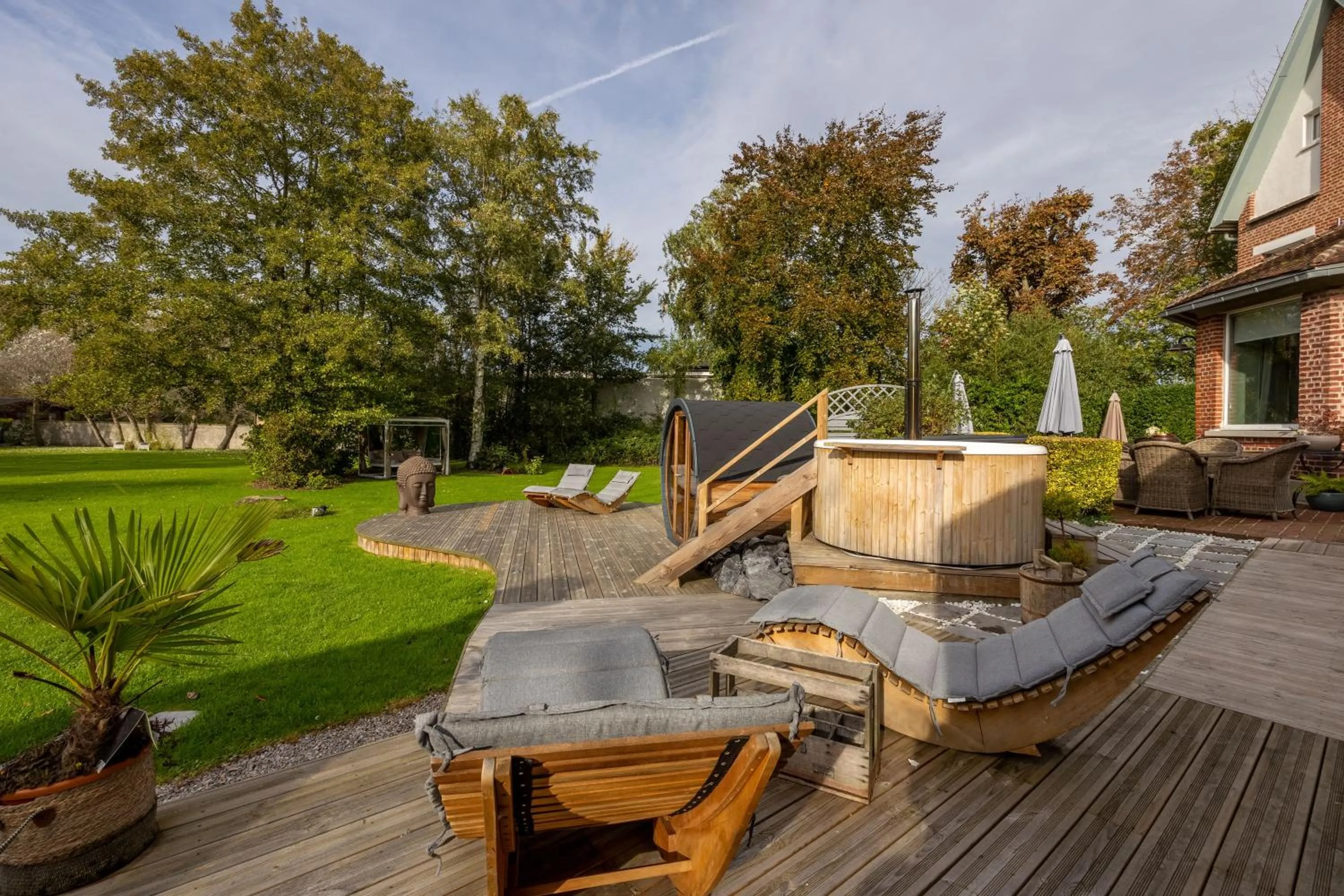 Balcony/Terrace in Au Petit Manoir