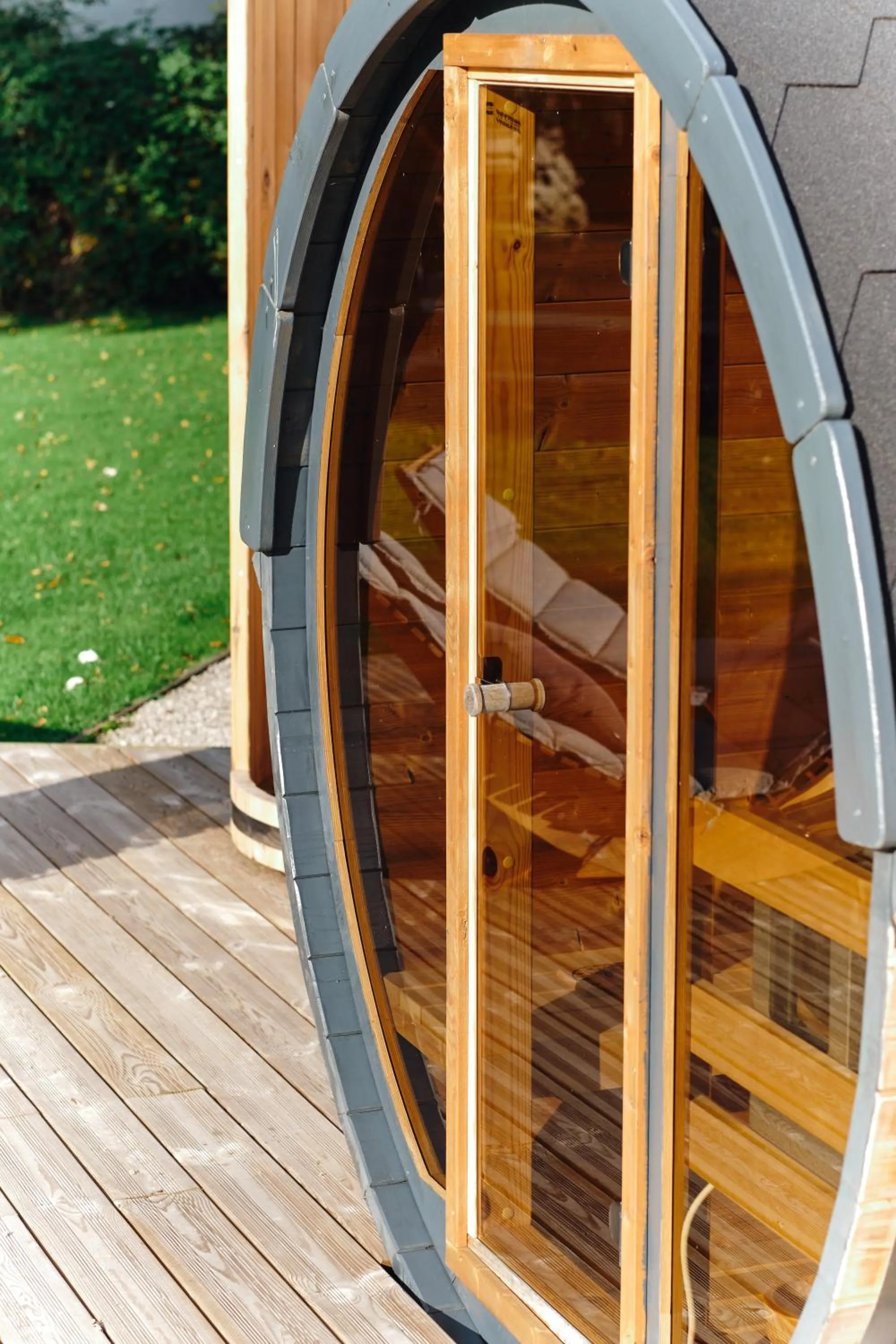 Sauna in Au Petit Manoir