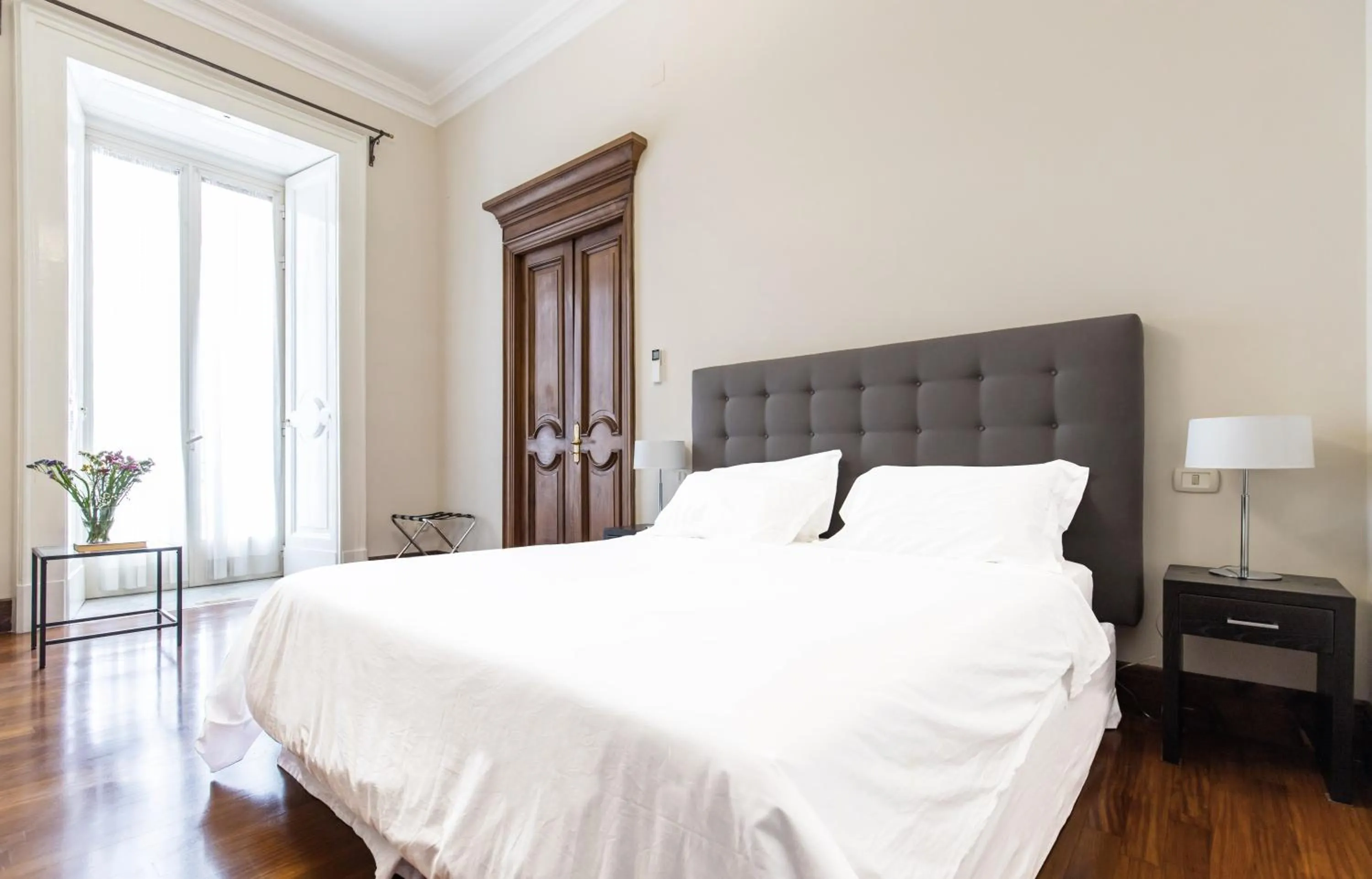 Bed in Gramsci Suites