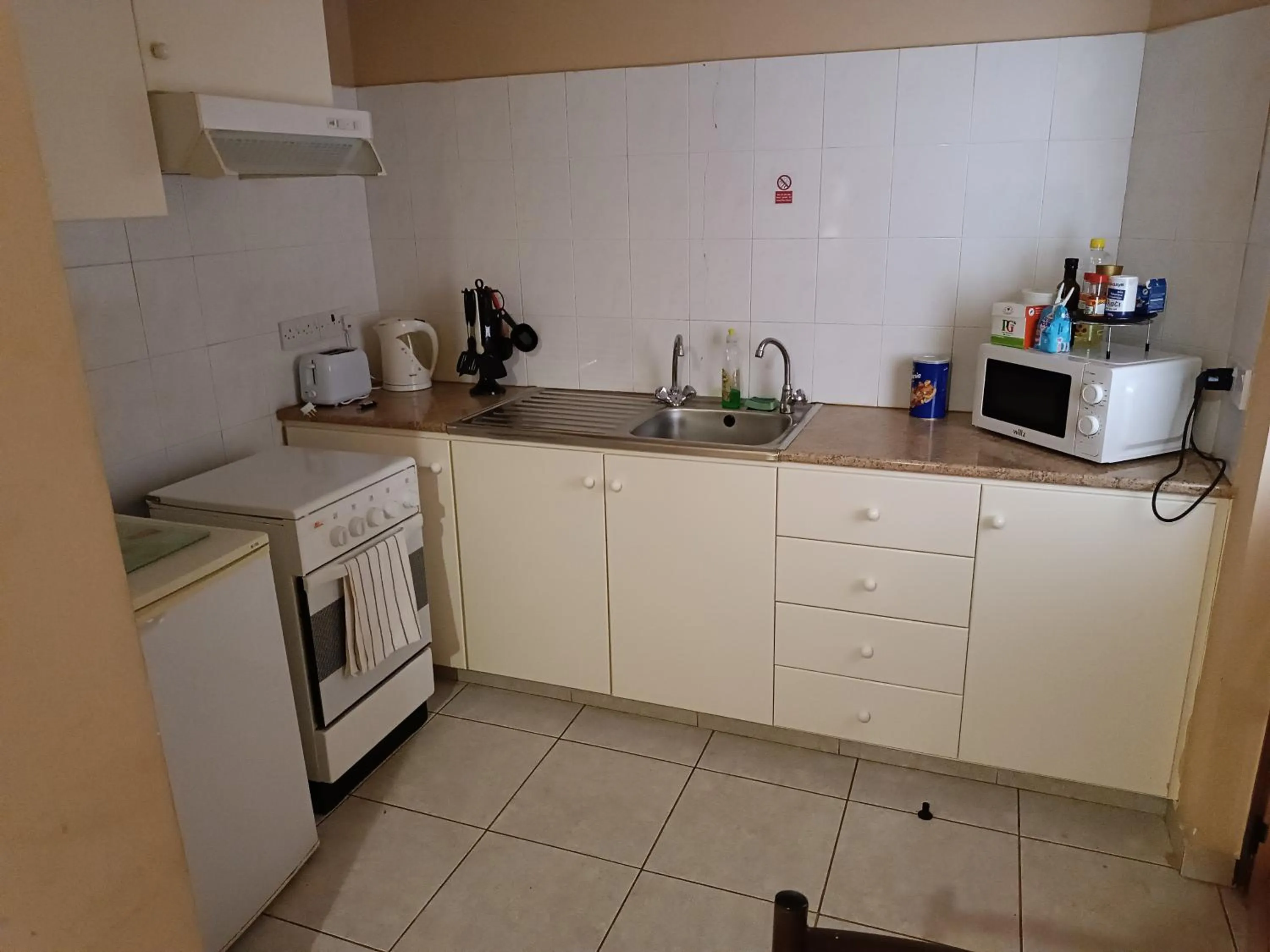 Kitchen or kitchenette in Rantzo Holiday Apartments