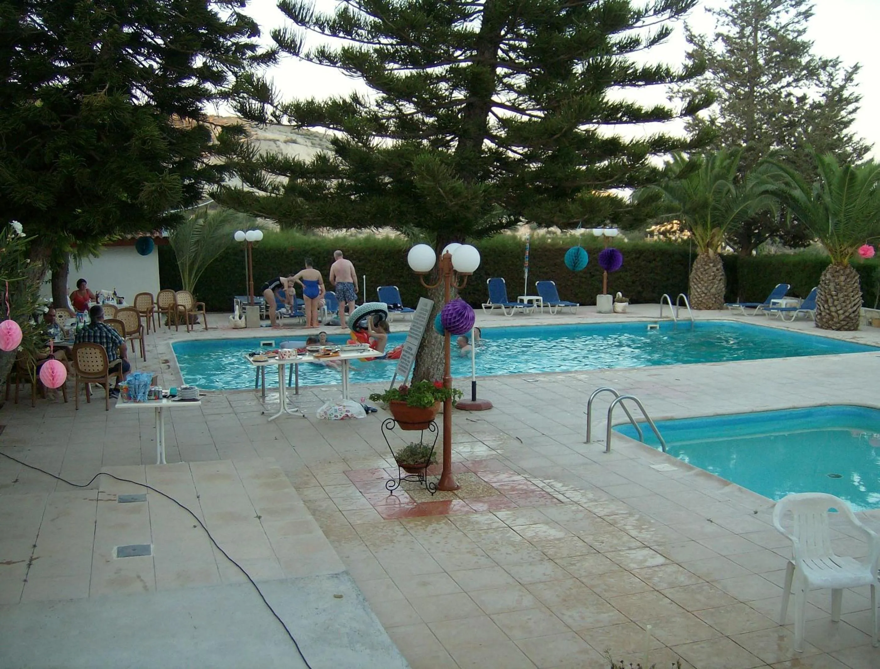 Swimming pool in Rantzo Holiday Apartments