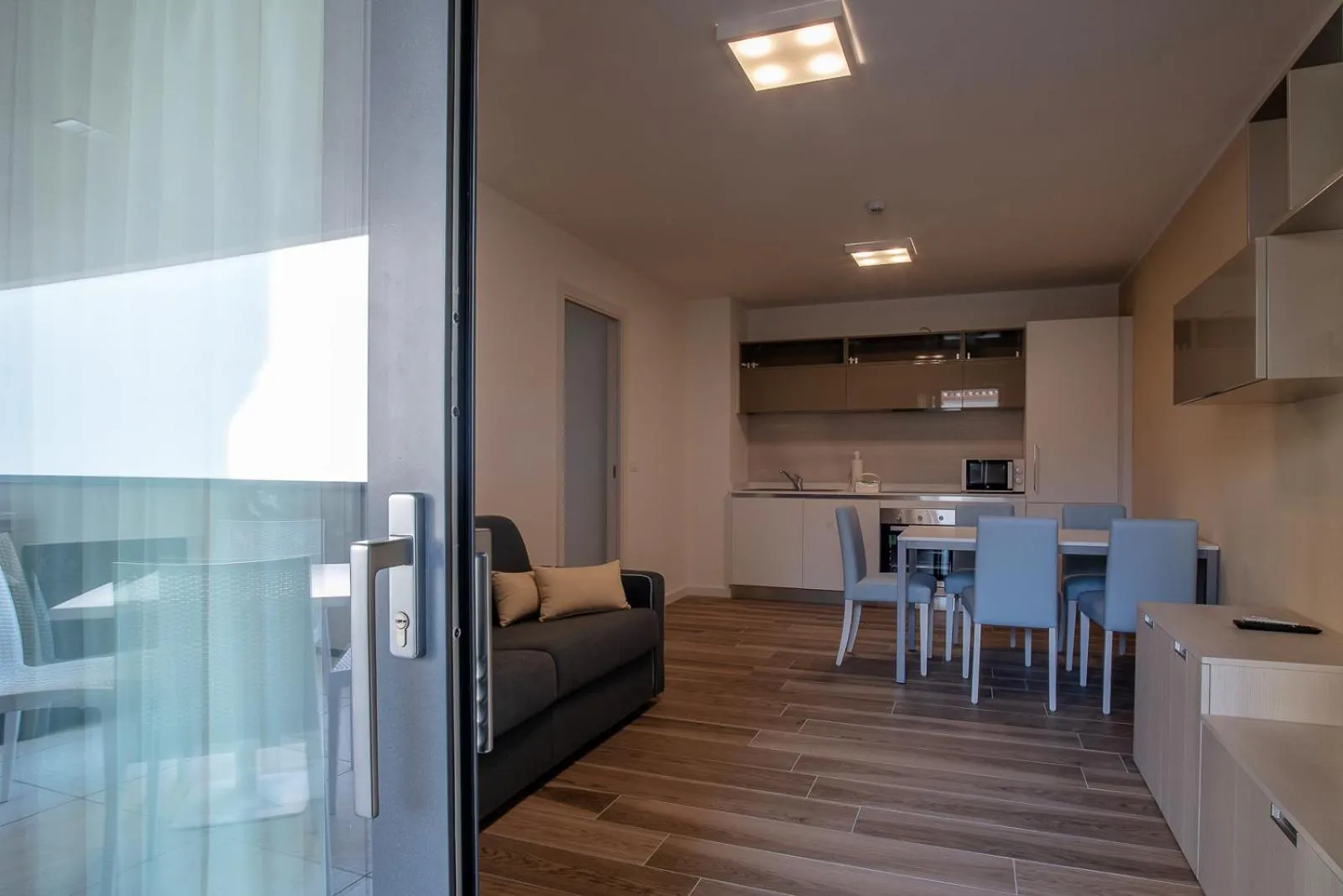 Dining area in Aparthotel Miramare