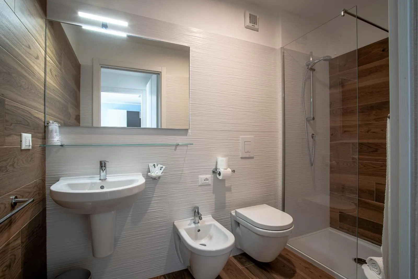 Bathroom in Aparthotel Miramare