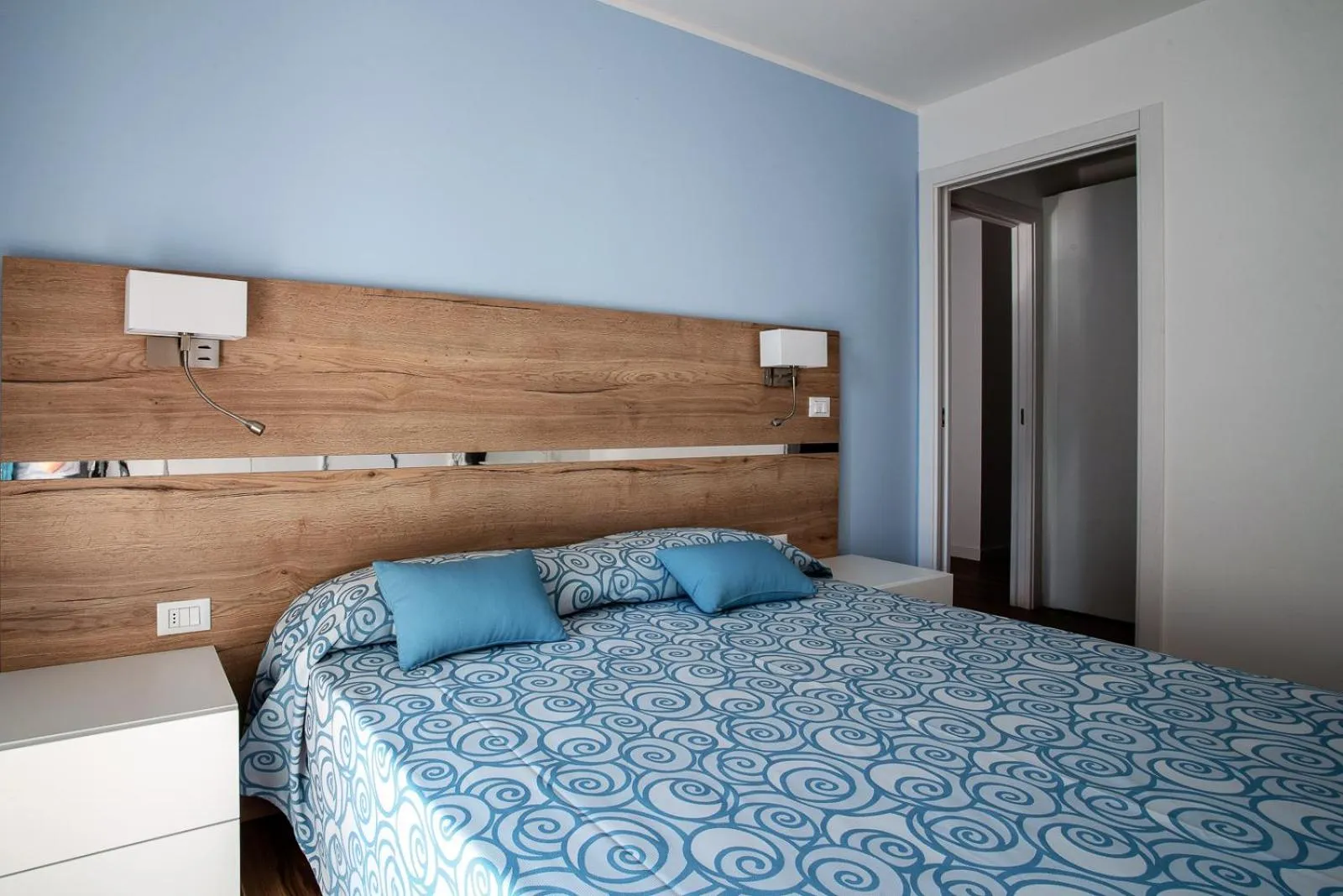 Bedroom, Bed in Aparthotel Miramare