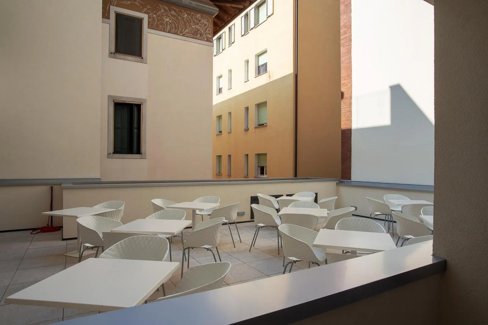 Patio in Aparthotel Miramare