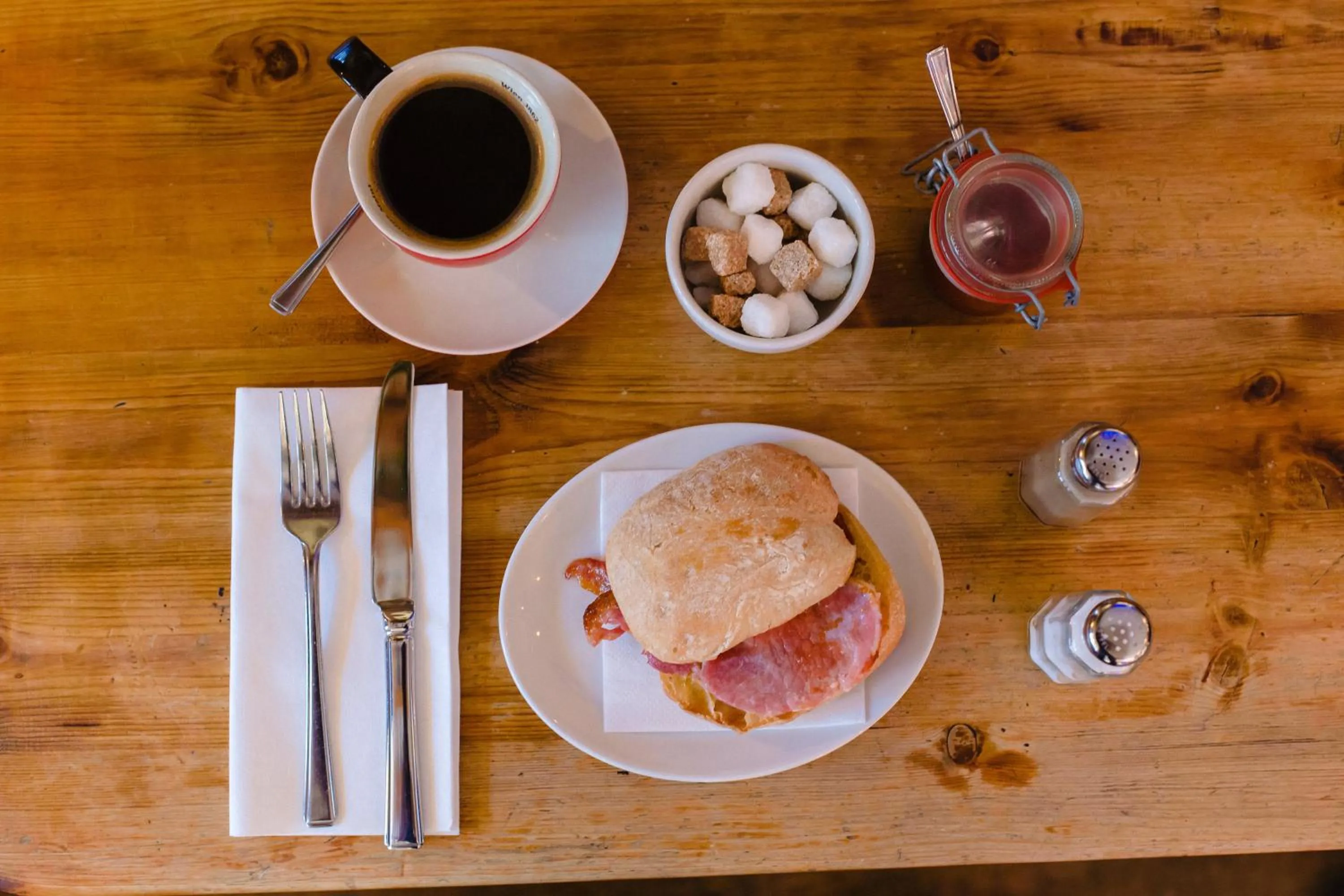 Dining area in The Fitzrovia Belle Hotel