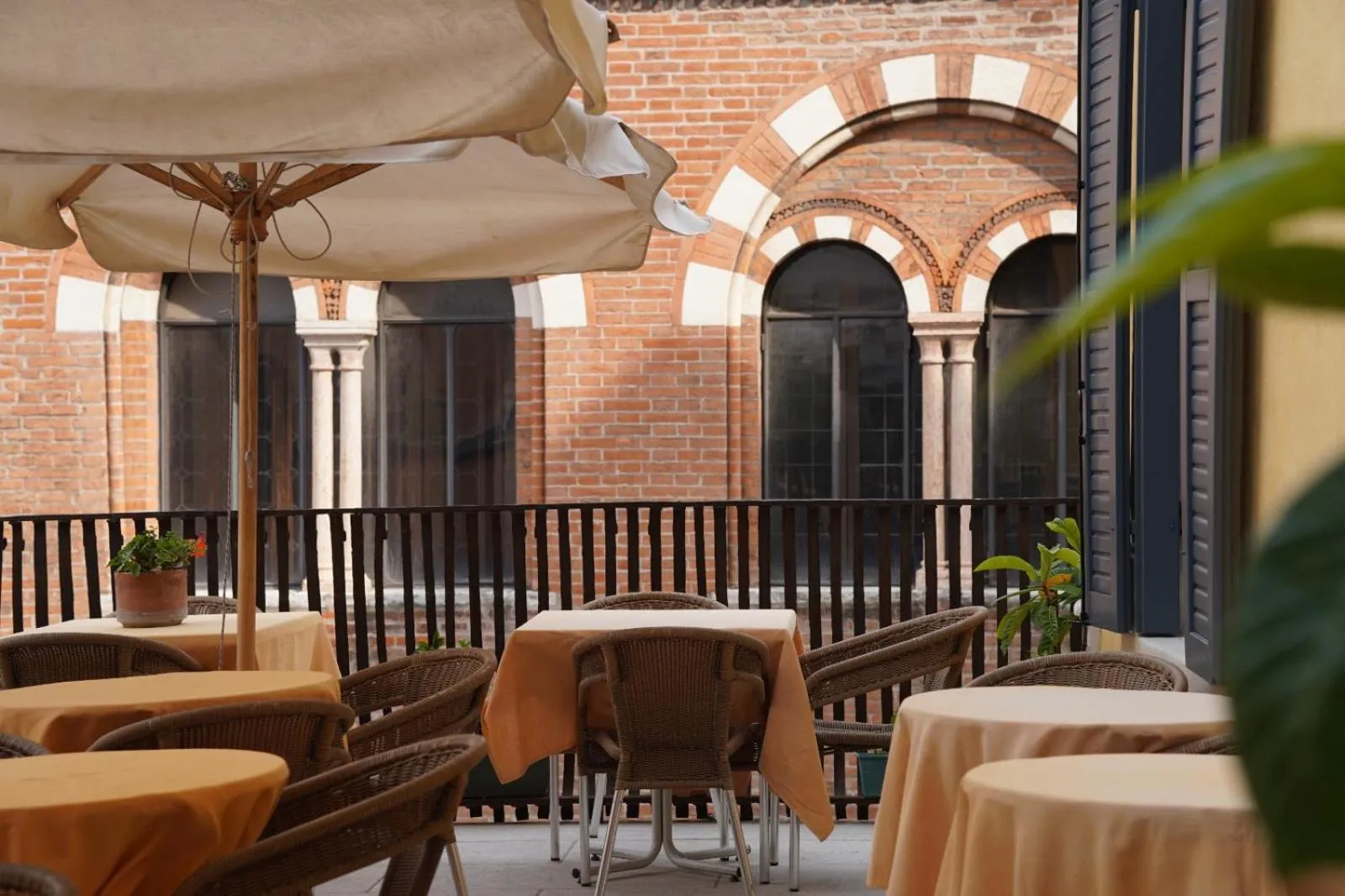 Balcony/Terrace in Hotel Aurora