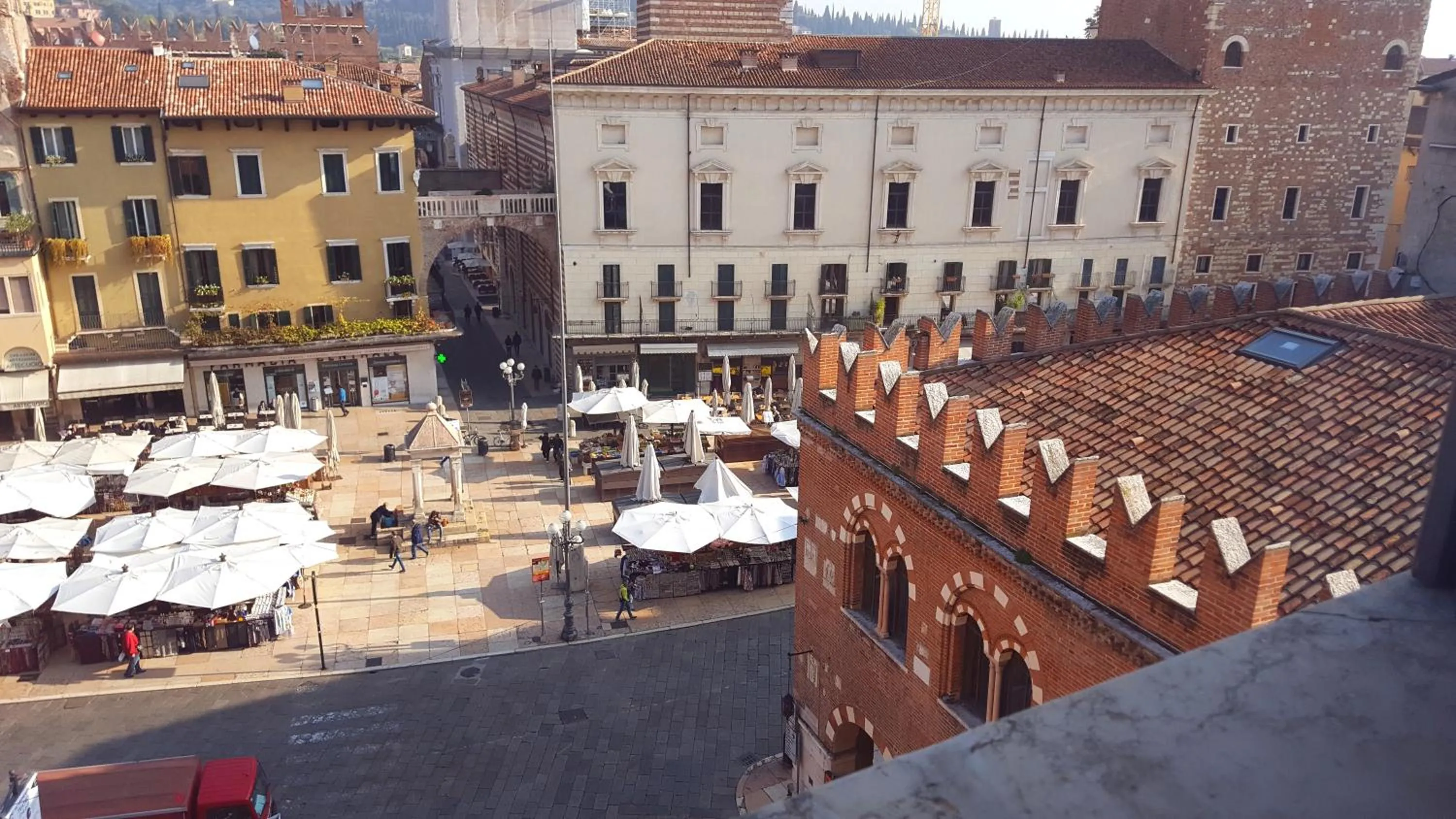 City view in Hotel Aurora