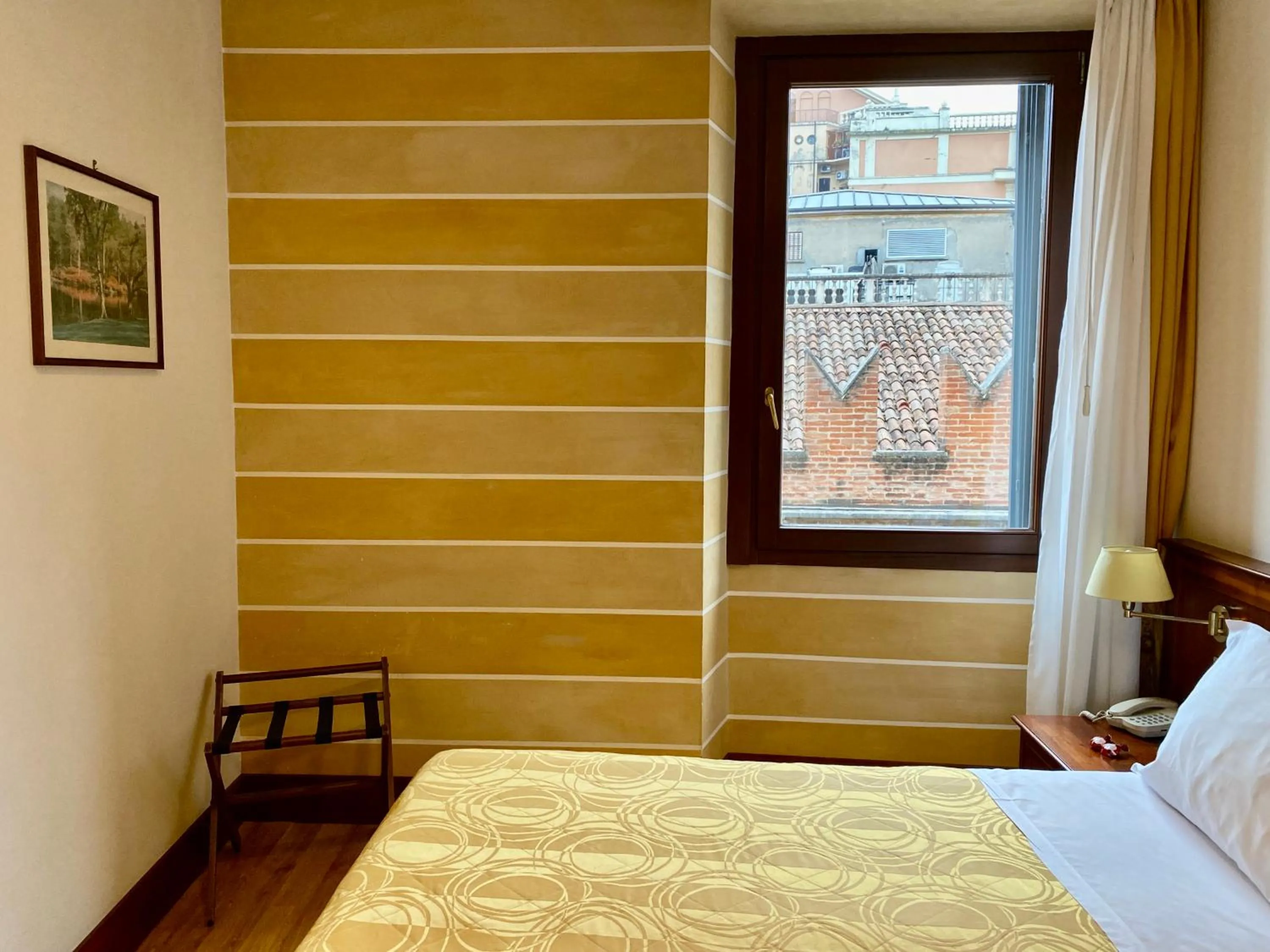 Bedroom, Bed in Hotel Aurora