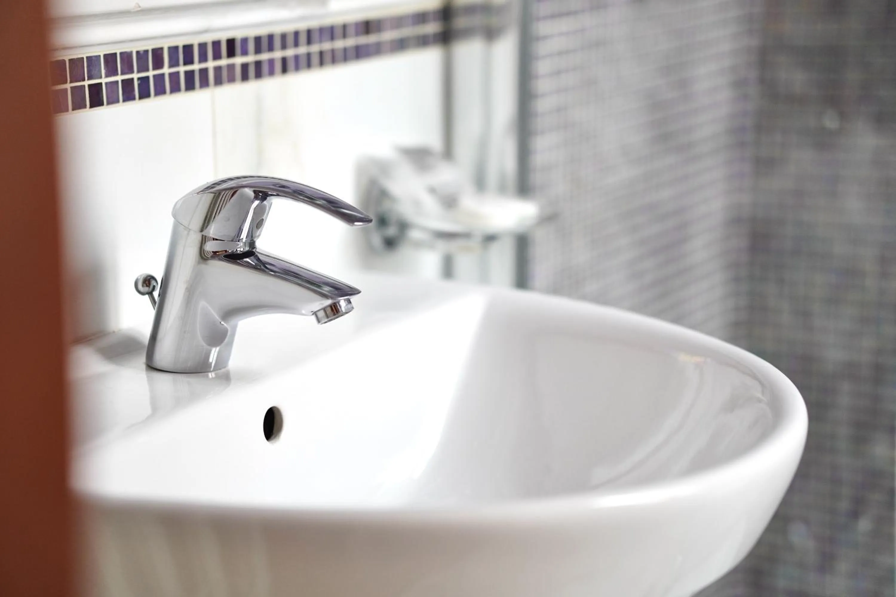 Bathroom in Hotel Aurora