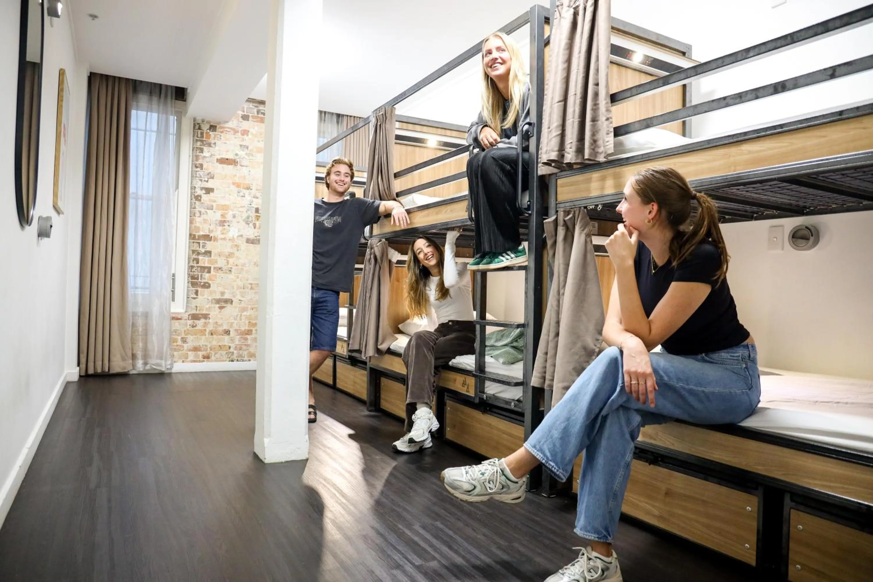 Bed in Base Sydney Hostel