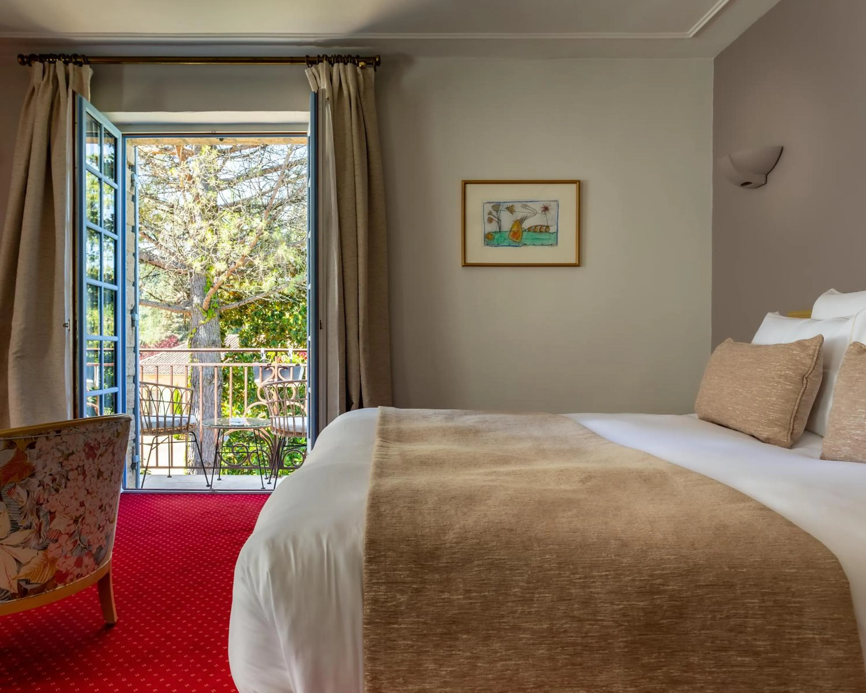 Bedroom, Bed in Hotel Restaurant Le Centenaire