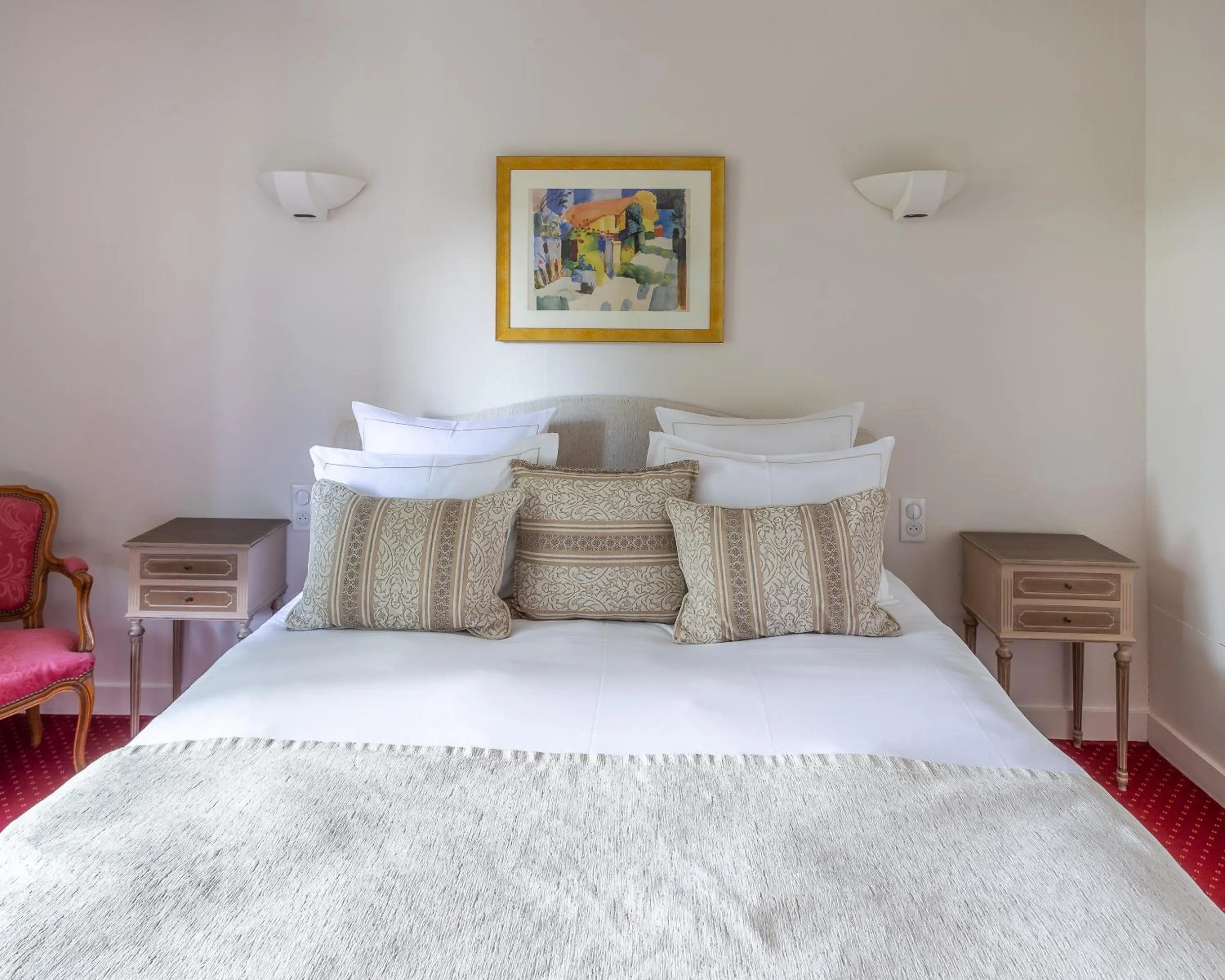 Bed in Hotel Restaurant Le Centenaire