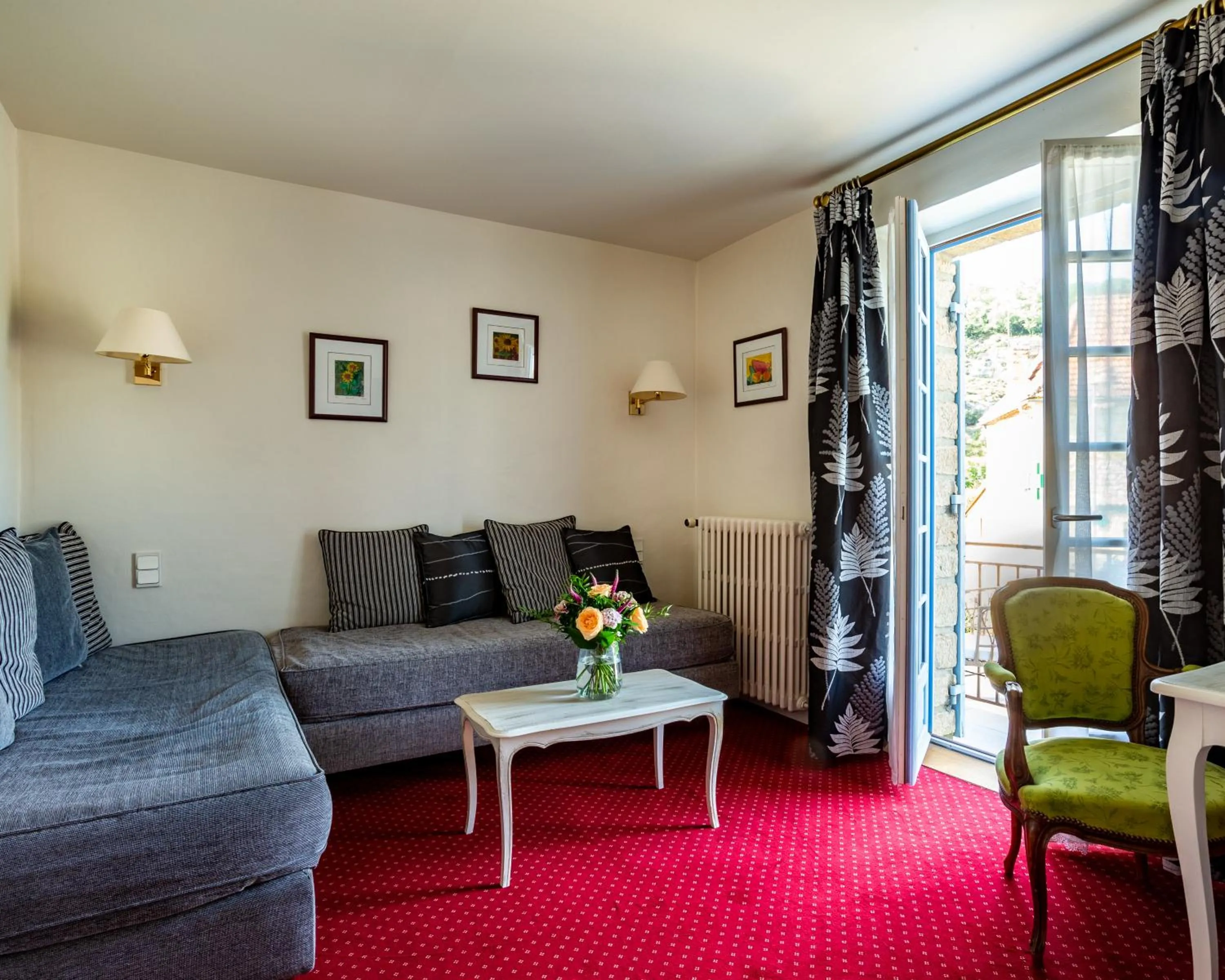 Living room in Hotel Restaurant Le Centenaire