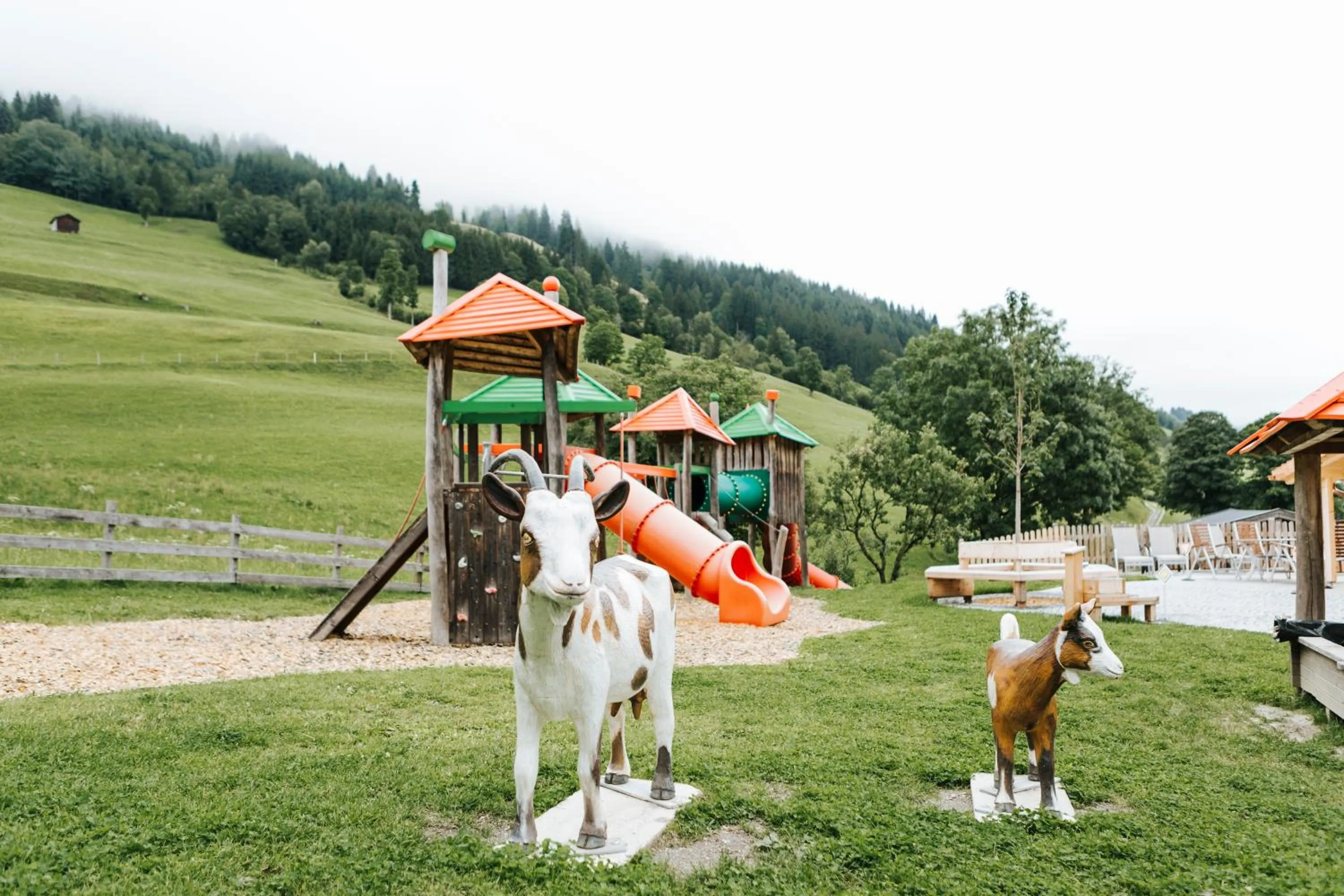 Children play ground in Hotel Thurnerhof