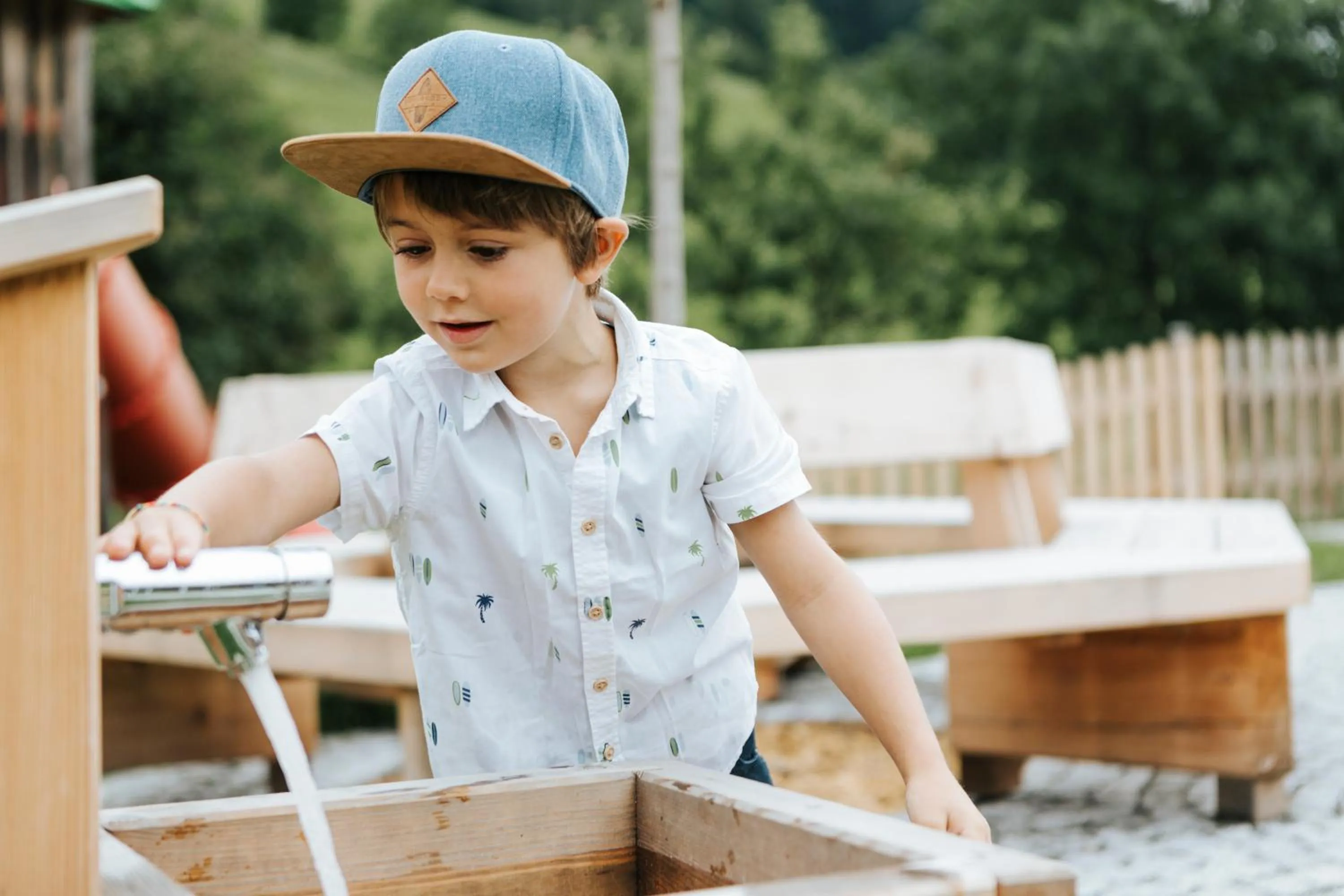 Children play ground in Hotel Thurnerhof