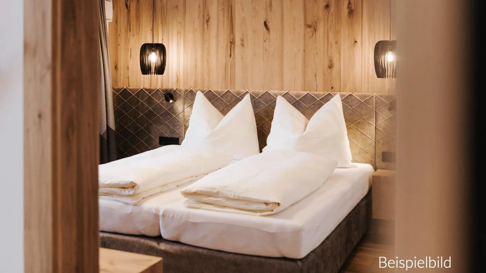 Bed in Hotel Thurnerhof