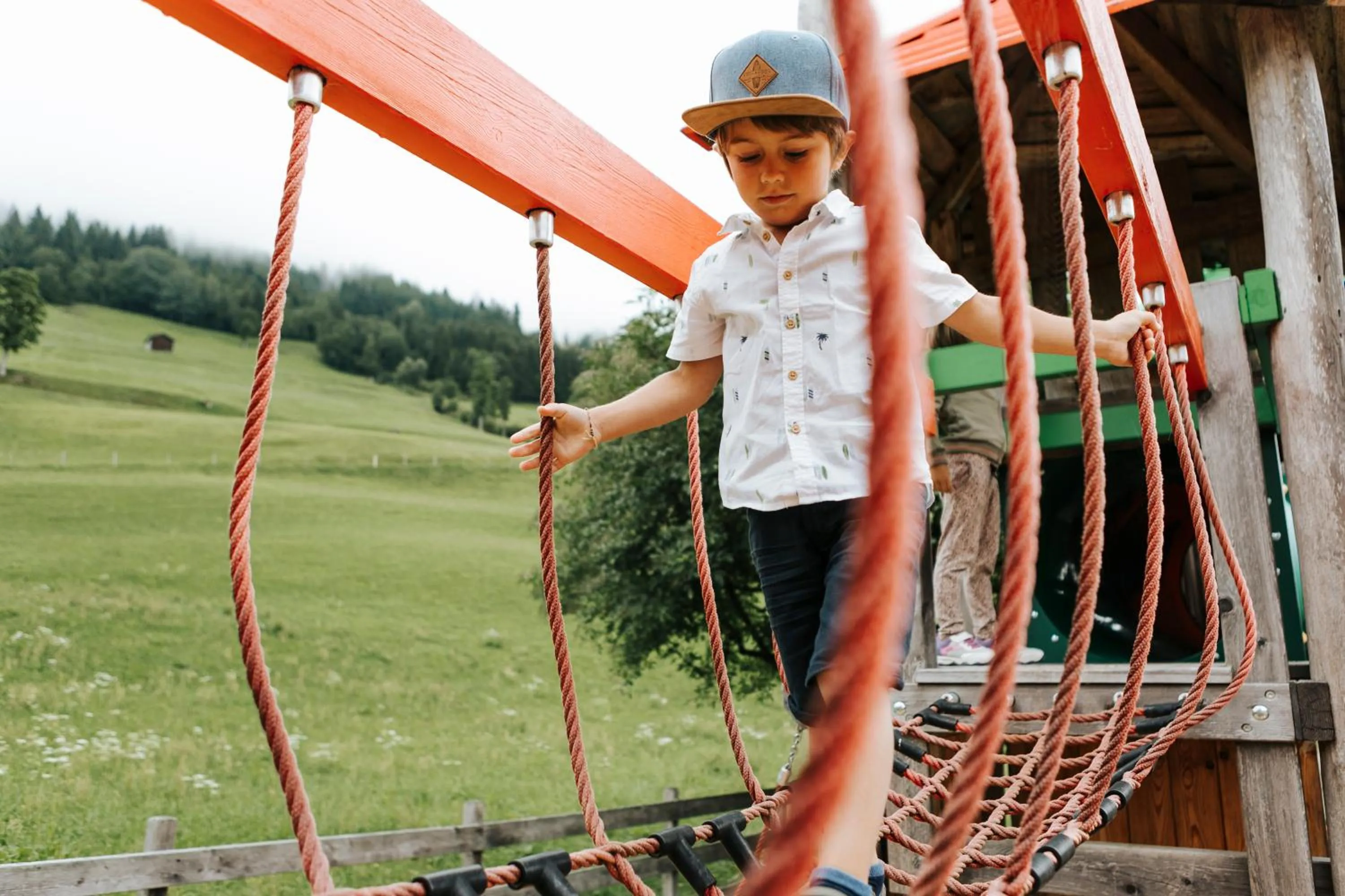Children play ground in Hotel Thurnerhof