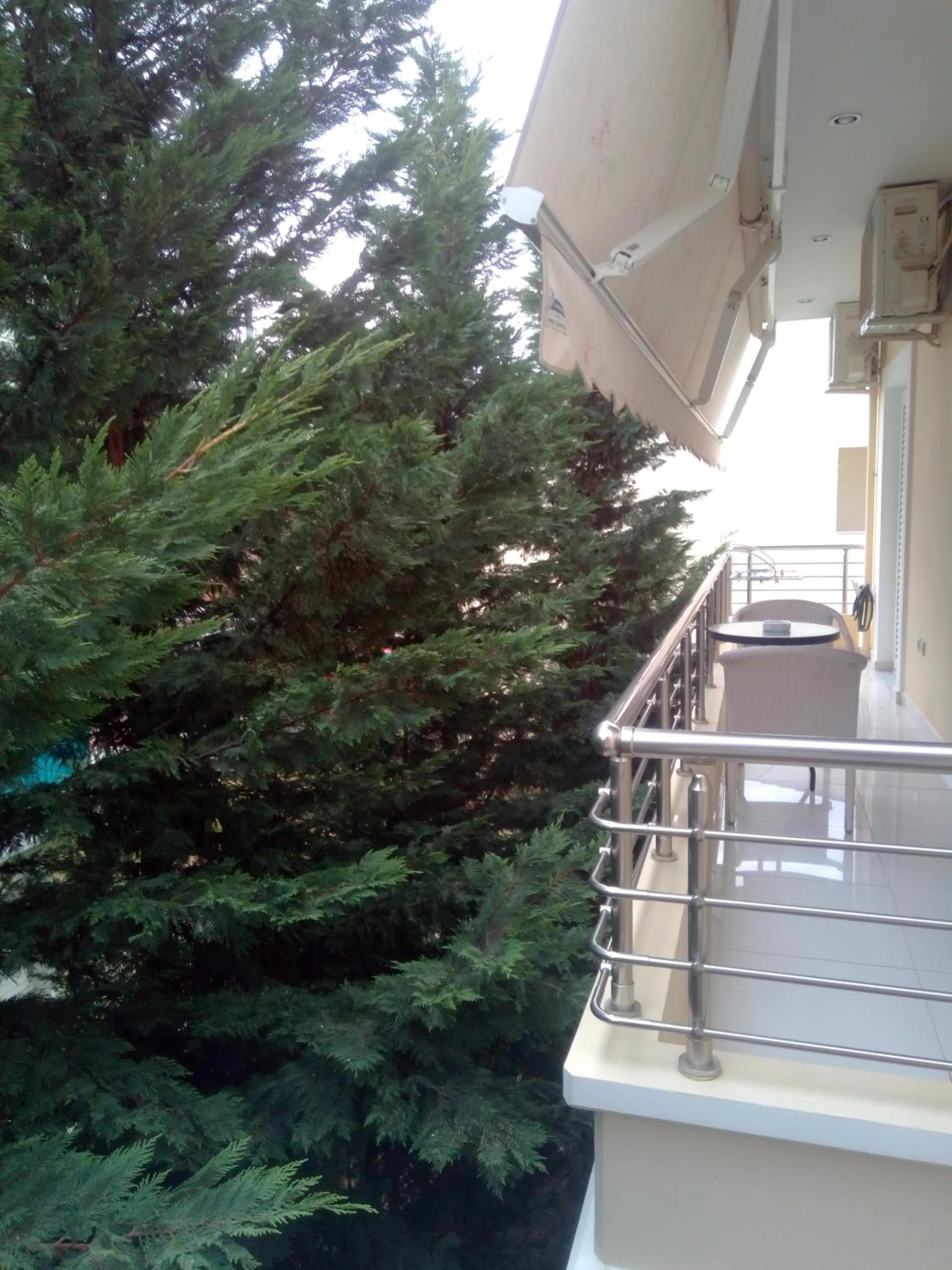 Garden view in Palataki Residence