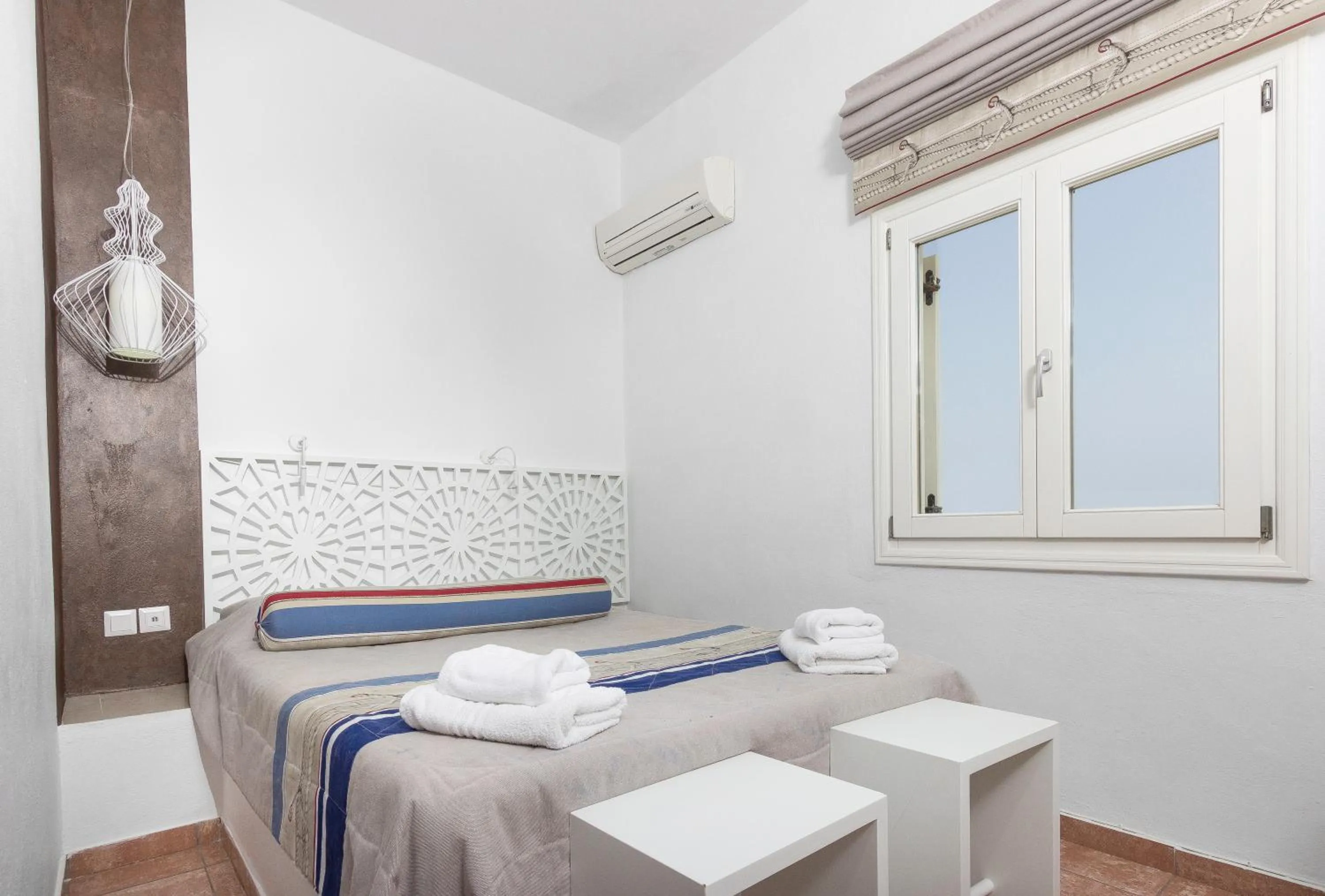 Bed in Villa Ilias