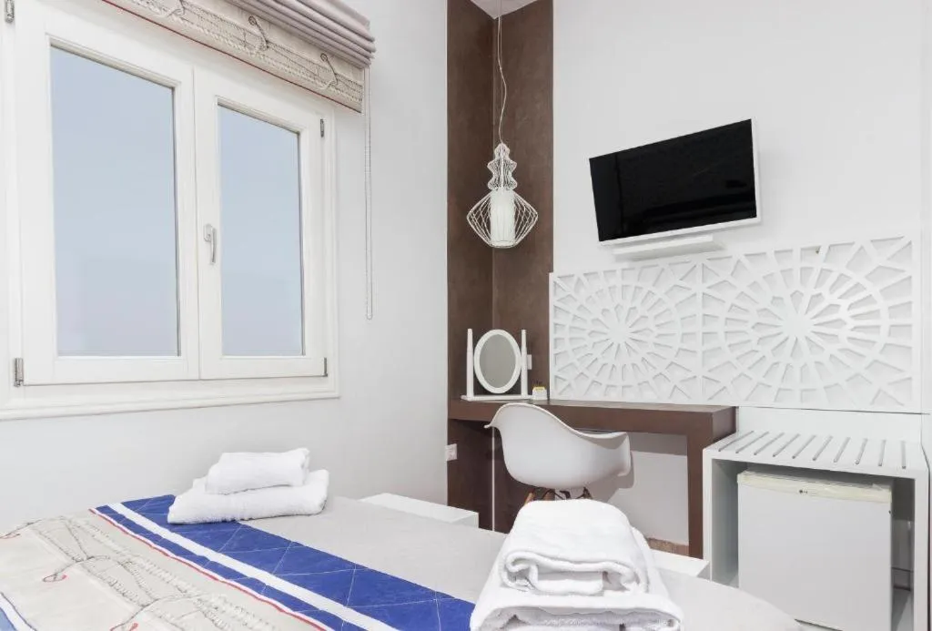 Bed in Villa Ilias