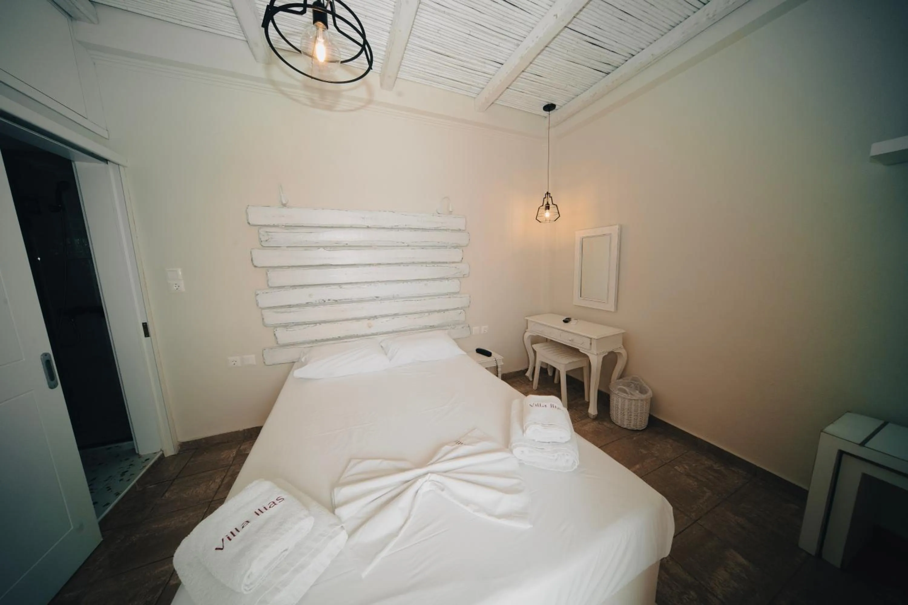 Bed in Villa Ilias