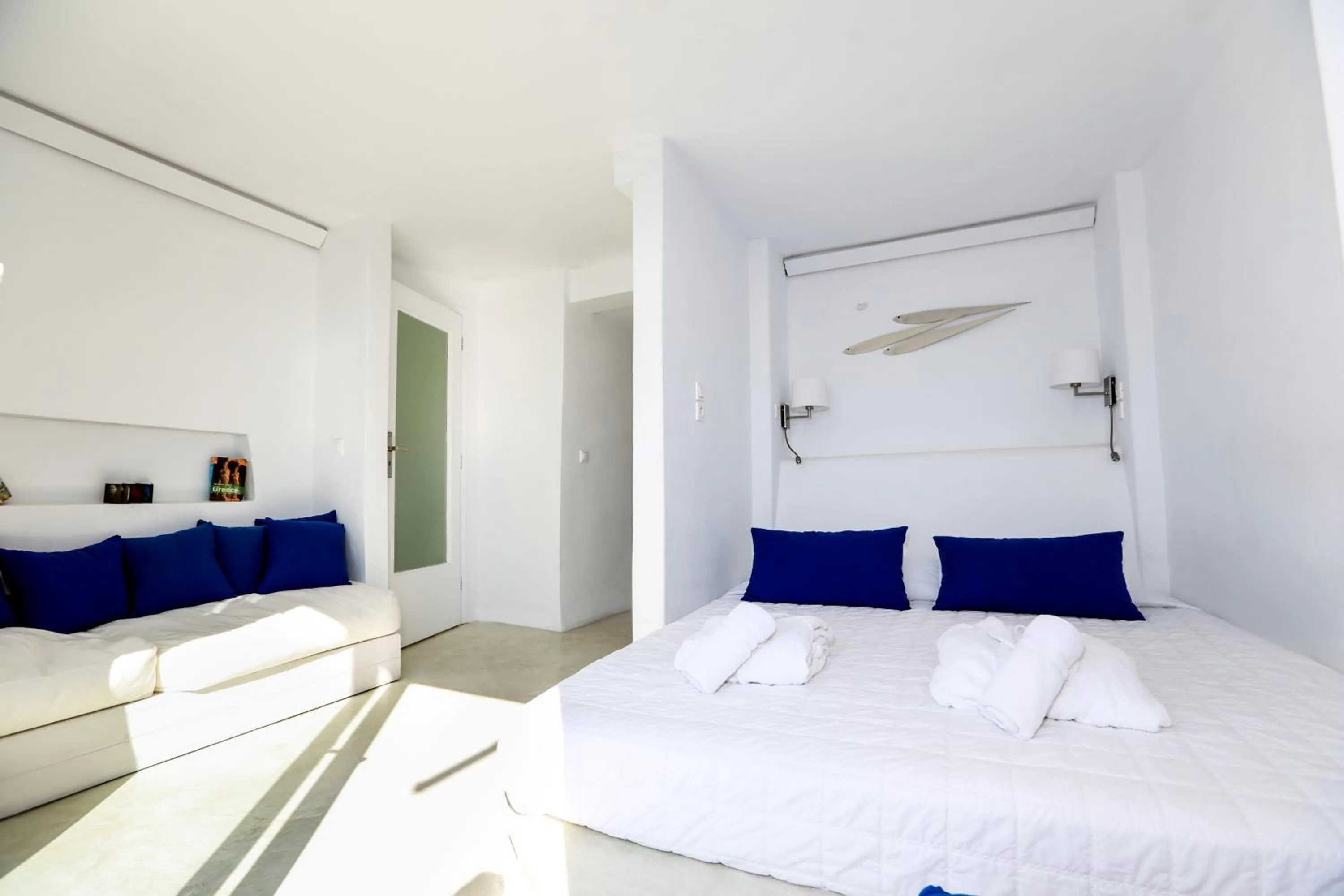 Bedroom, Bed in Villa Ilias