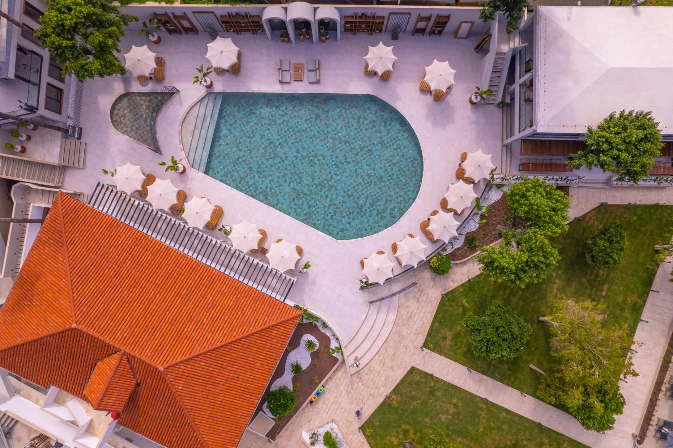 Bird's eye view in Hotel Meri All inclusive