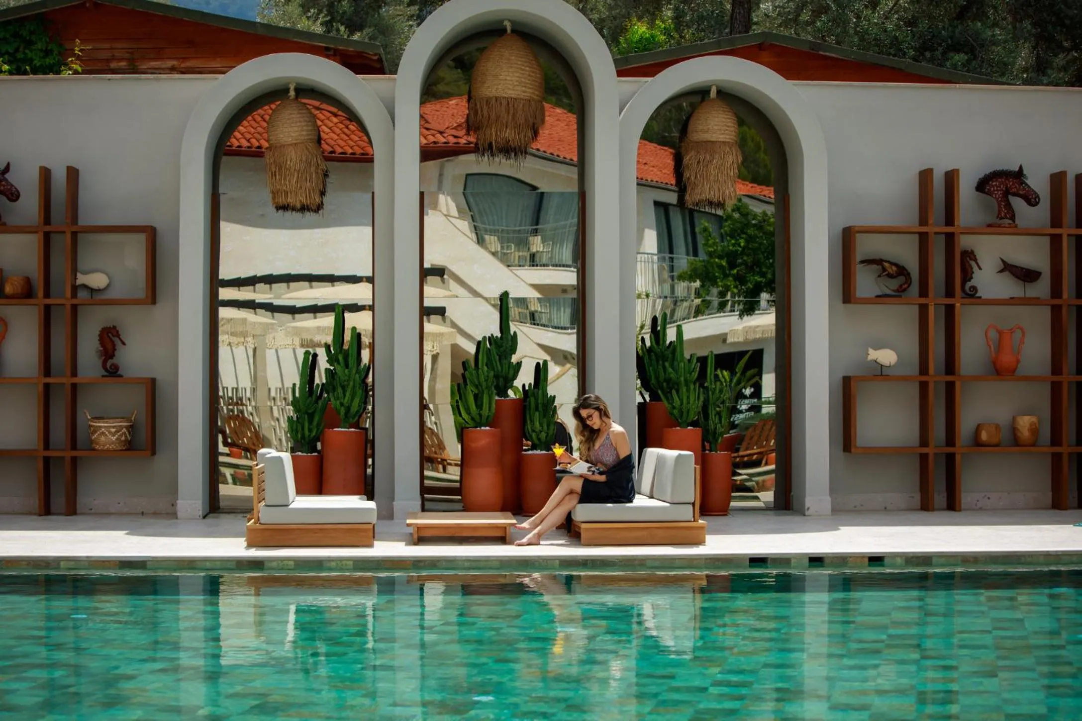 Seating area in Hotel Meri All inclusive