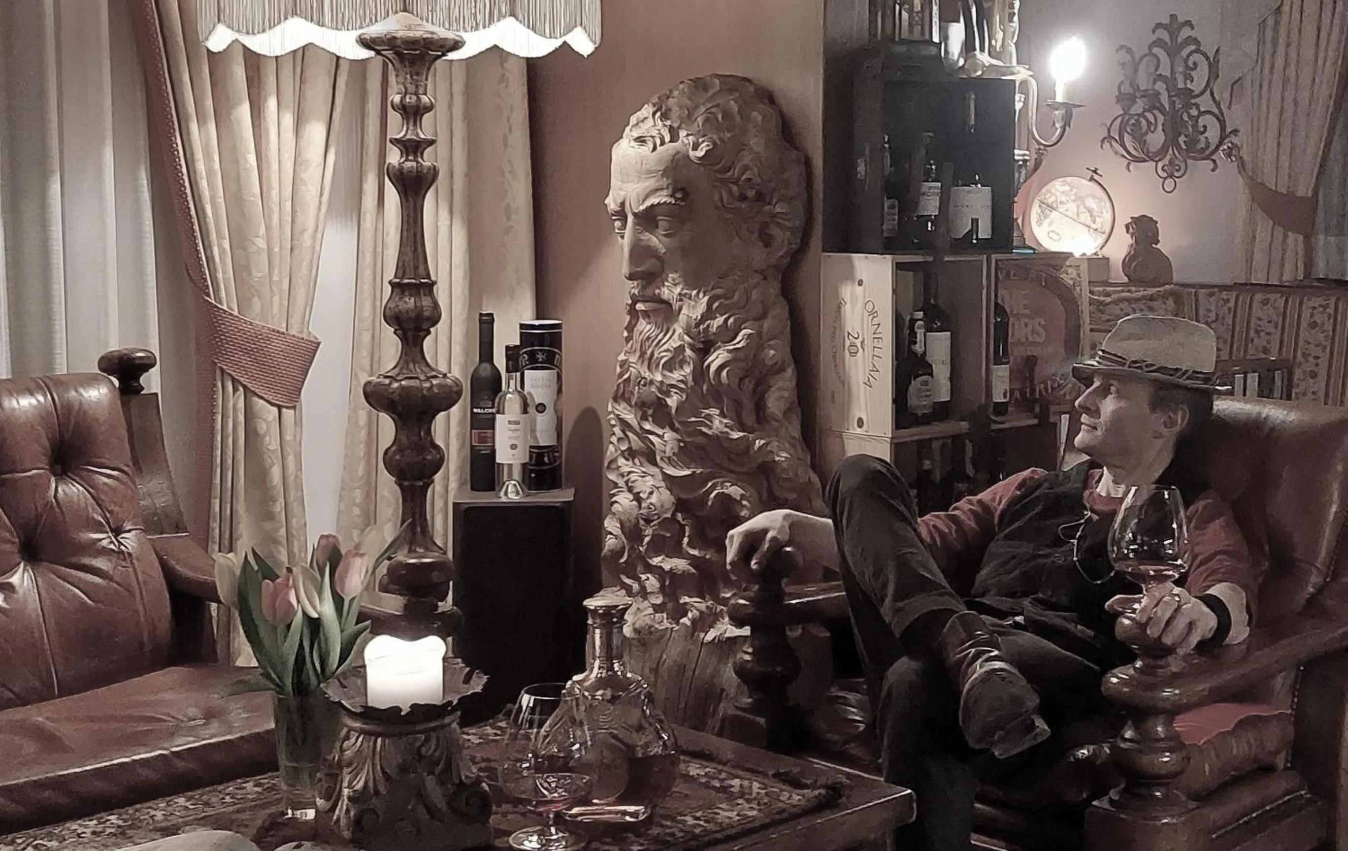 Lounge or bar in Villa Martha Vintage Hotel-B&B