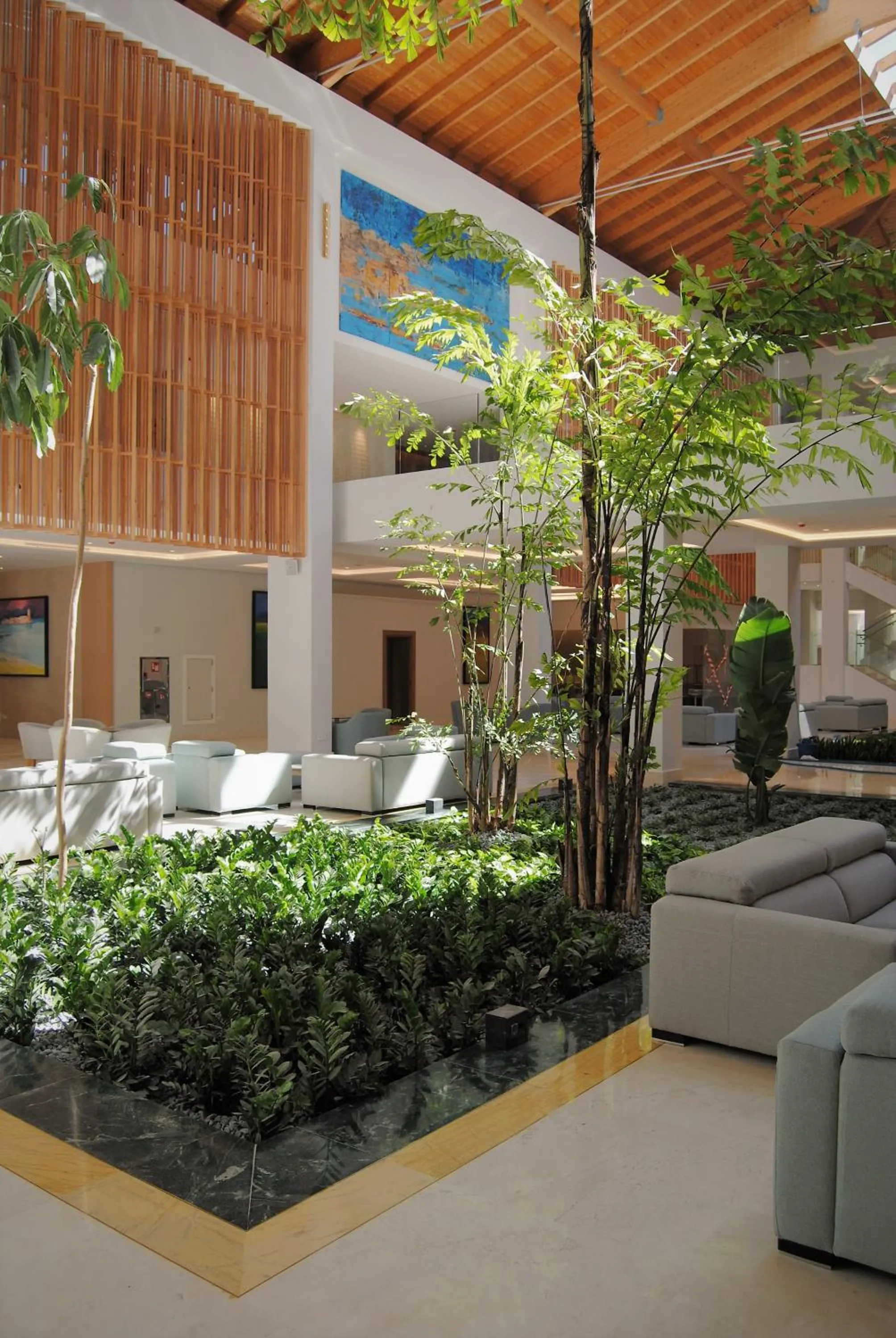 Lobby or reception in Hipotels Barrosa Park