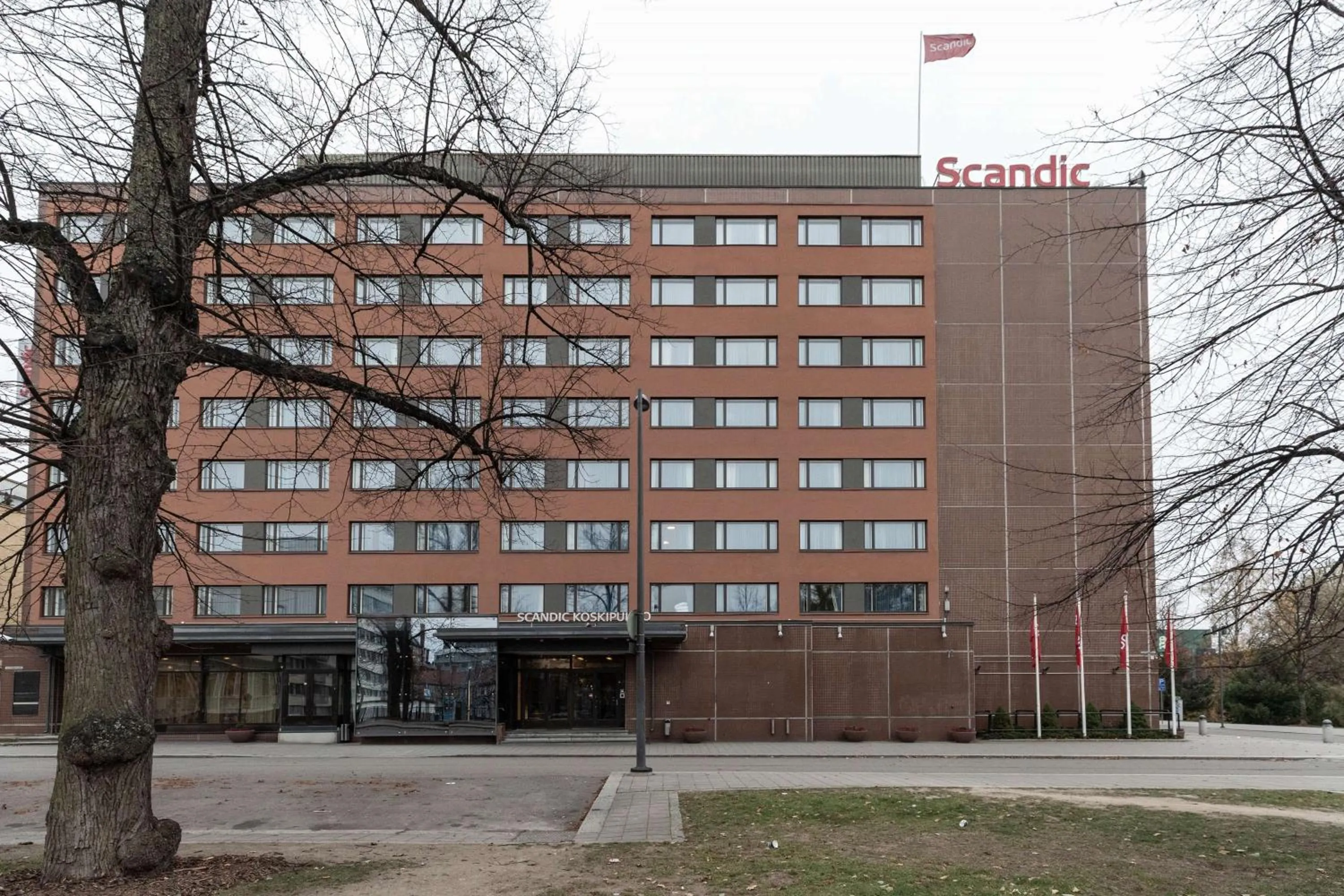 Property building in Scandic Tampere Koskipuisto