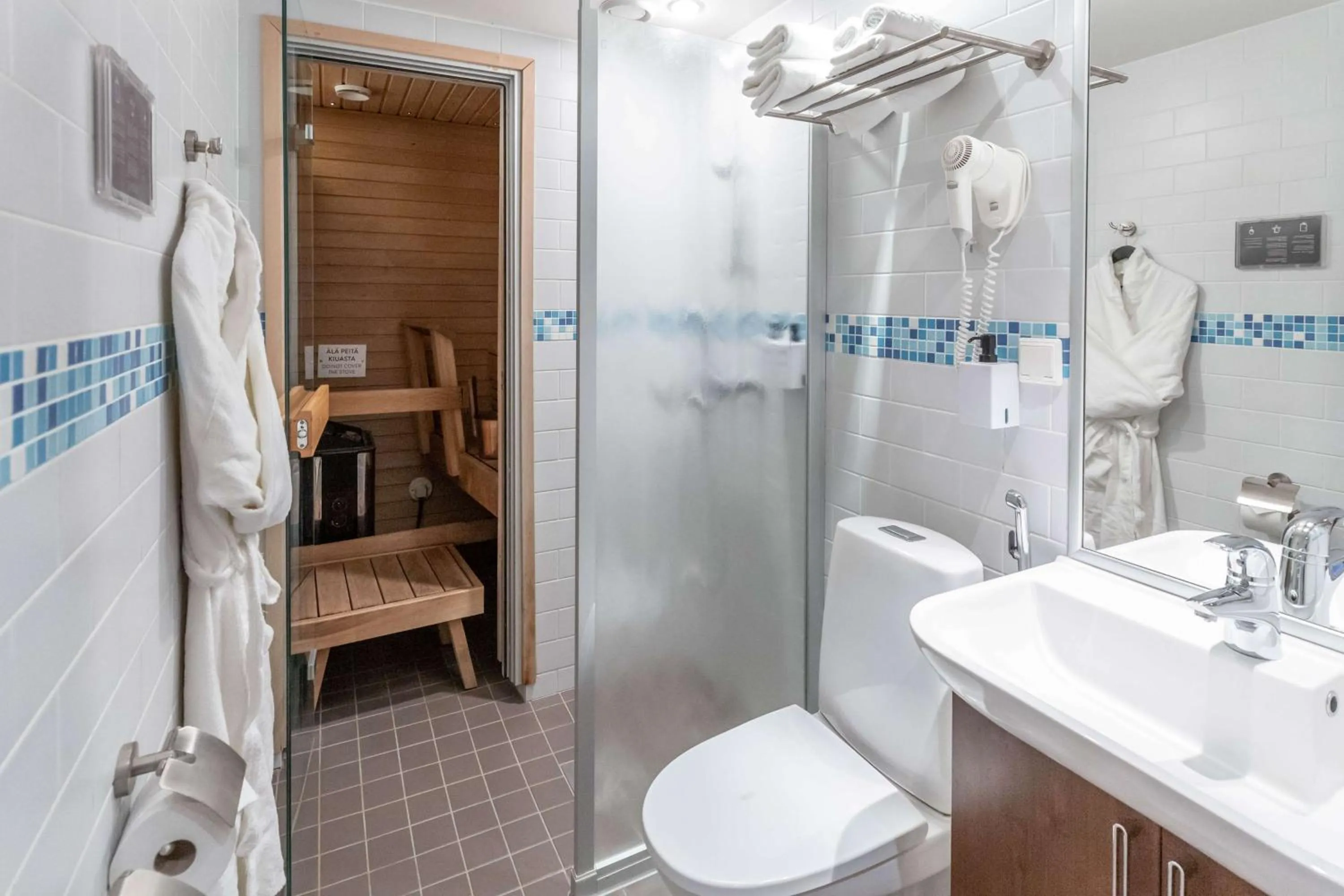 Sauna in Scandic Tampere Koskipuisto