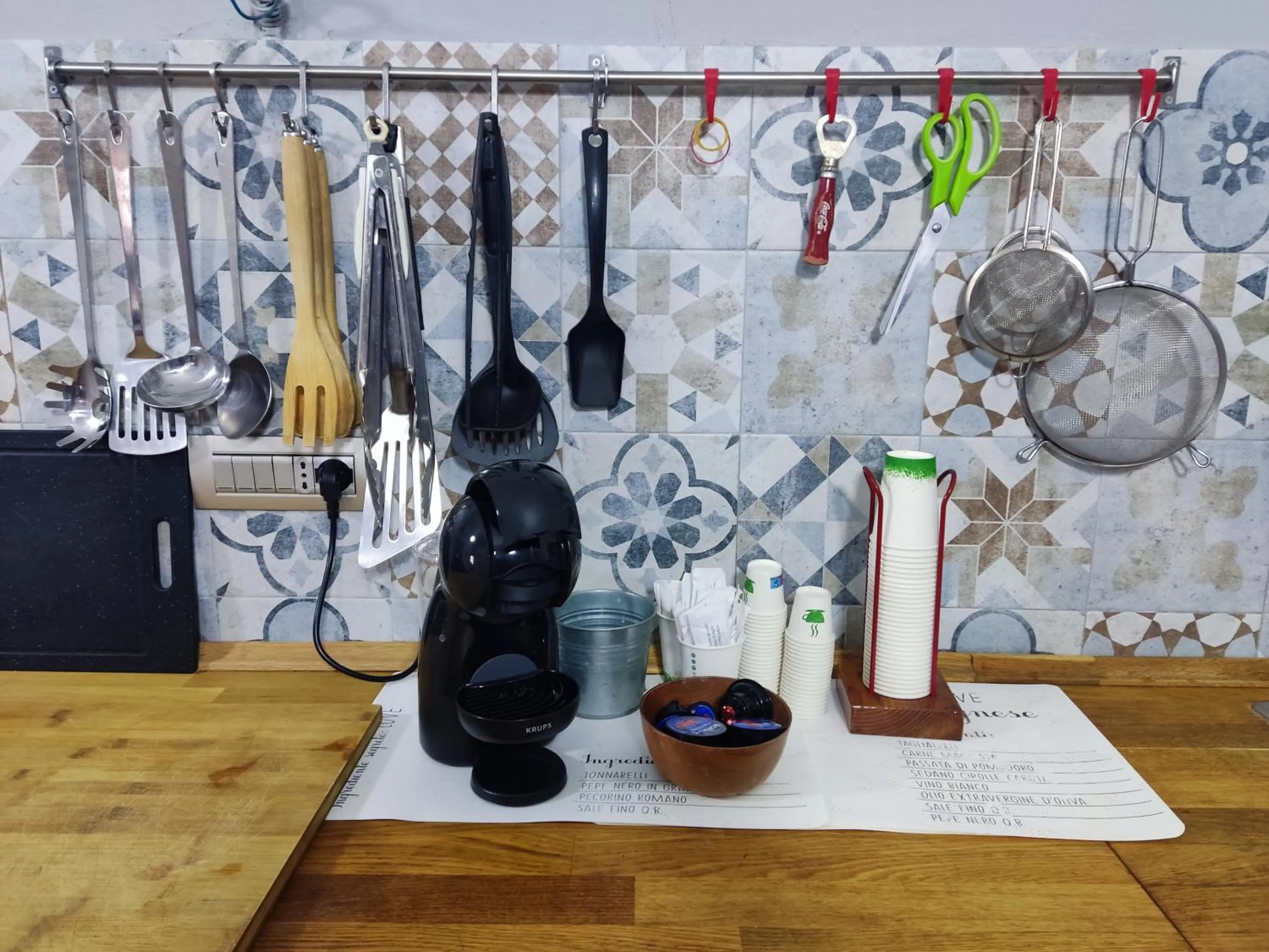 Kitchen or kitchenette in Casa Castellano