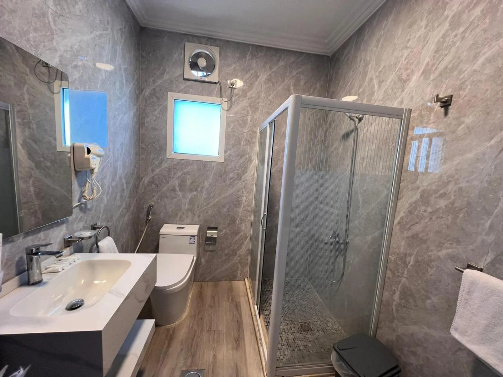 Bathroom in Alshaheen Suites