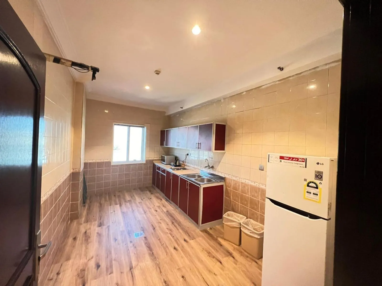 Kitchen or kitchenette in Alshaheen Suites