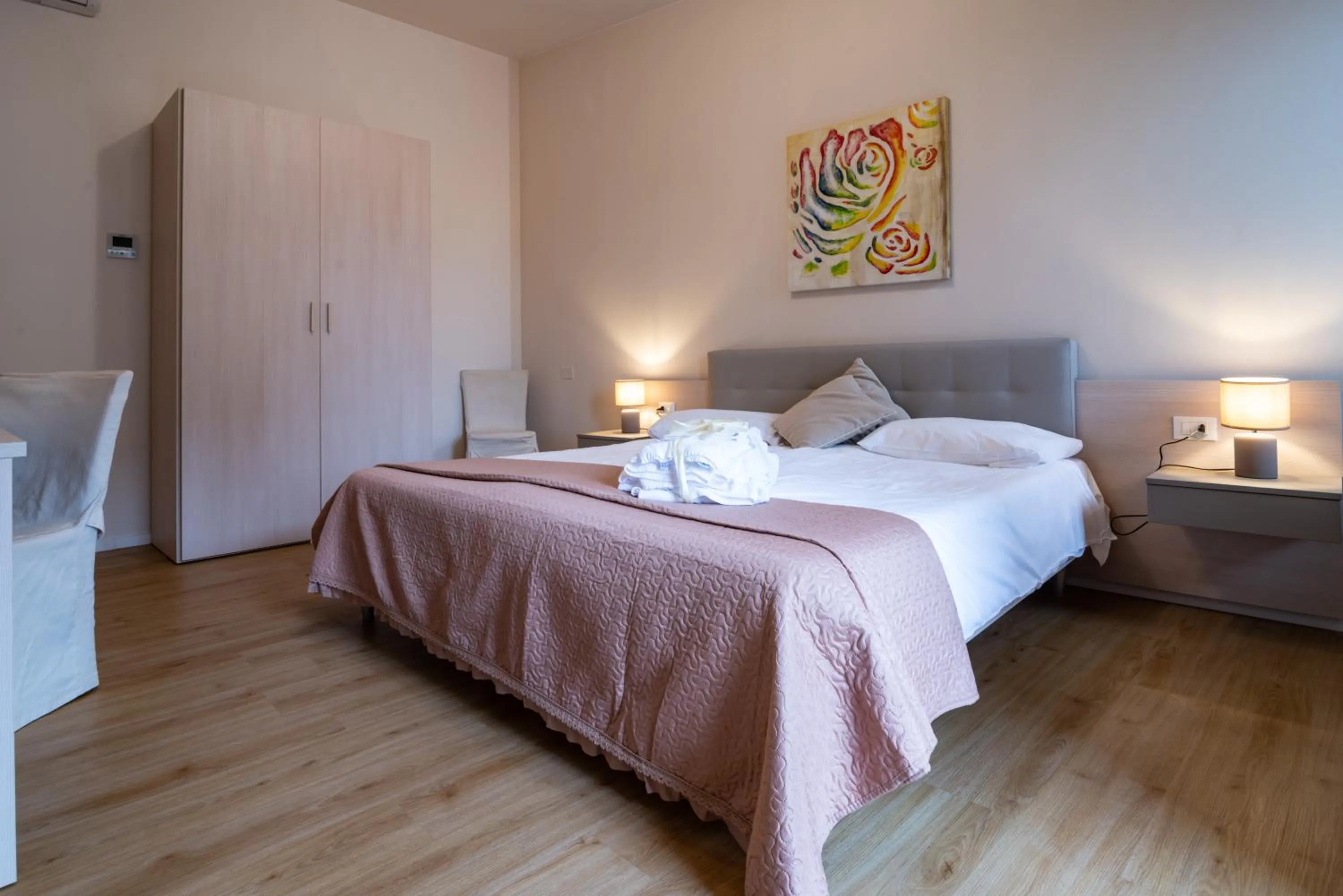 View (from property/room), Bed in Corteallago