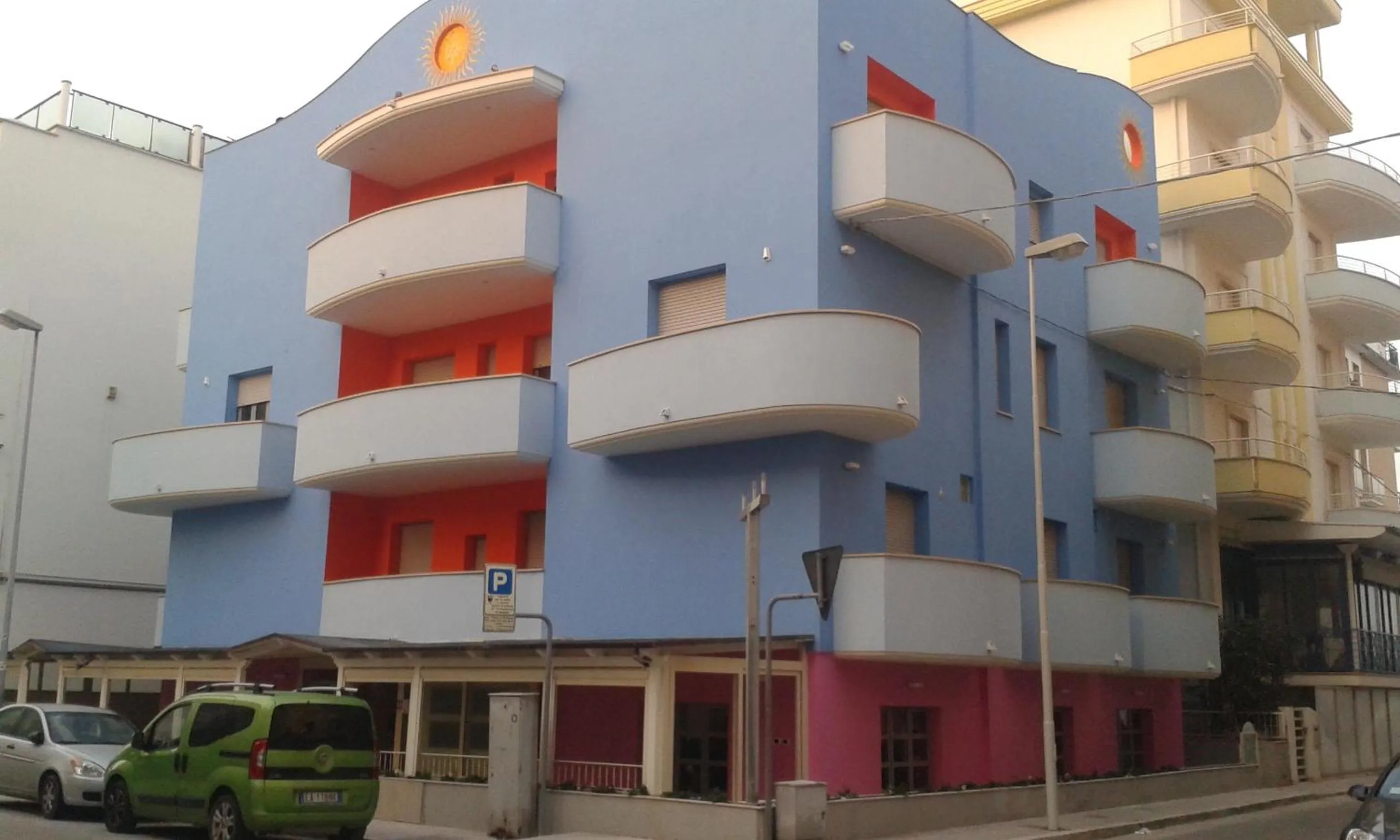Property building in Hotel Le Soleil