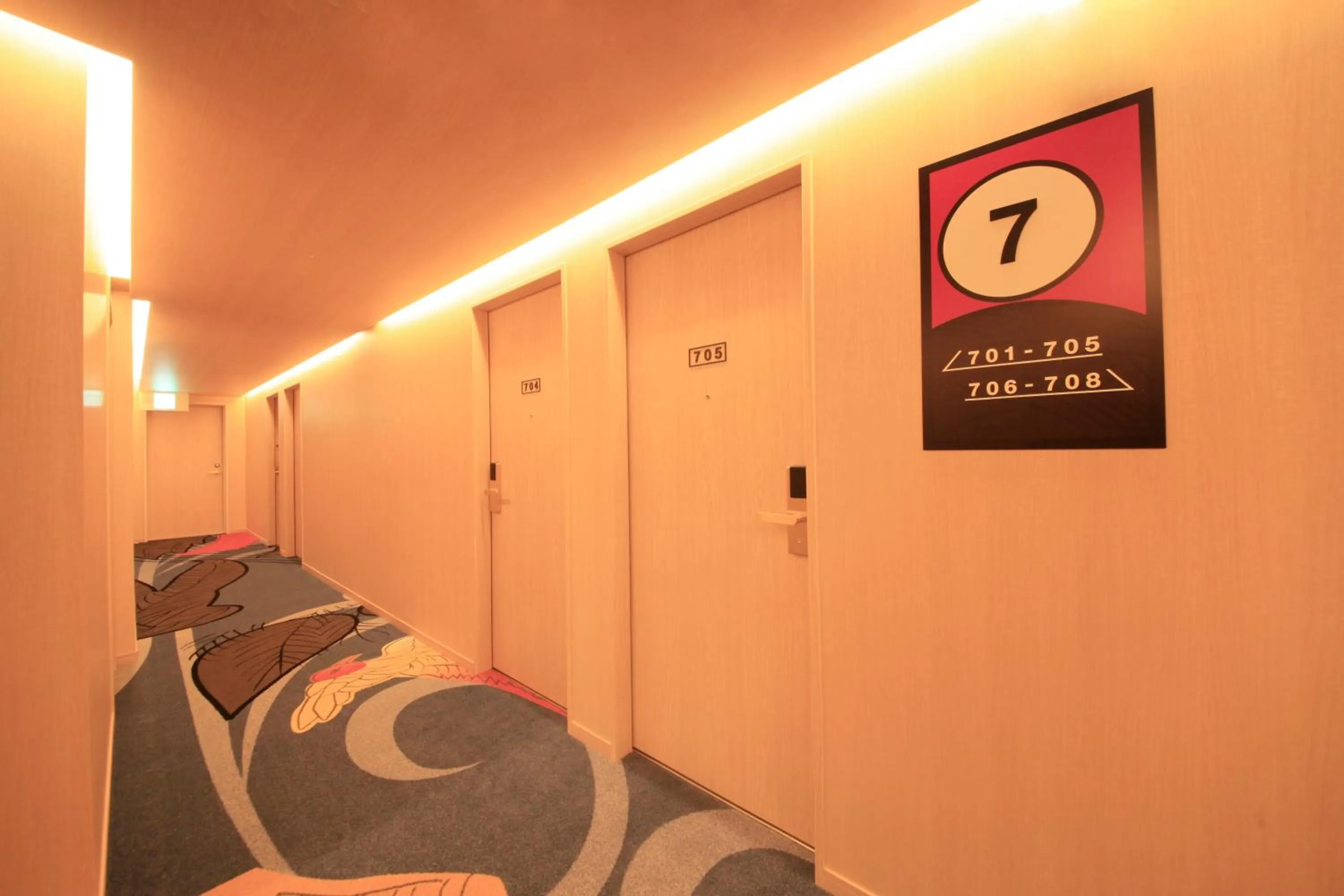 Decorative detail in Centurion Hotel CEN Osaka Namba